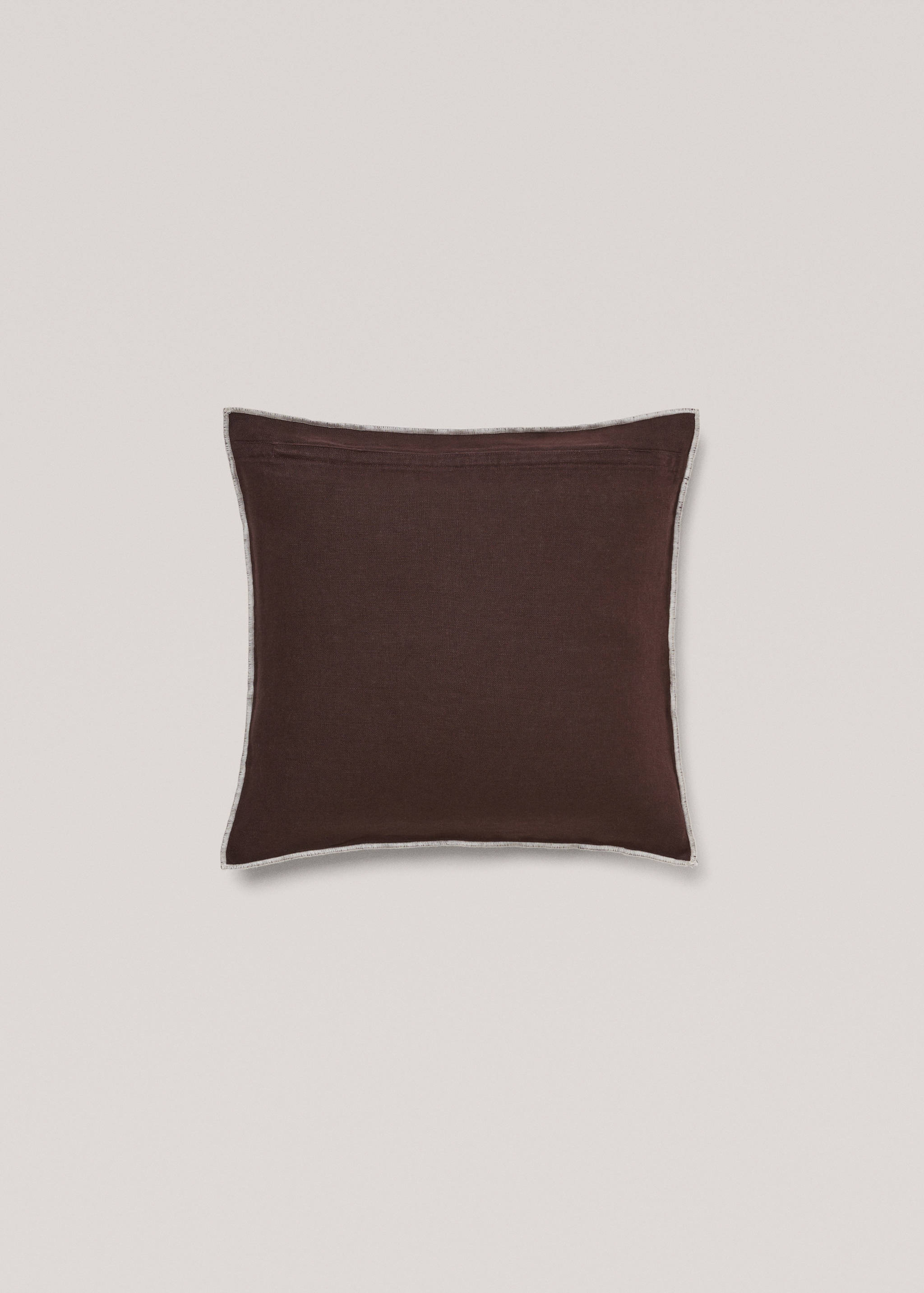 100% linen cushion case 45x45cm - Details of the article 1