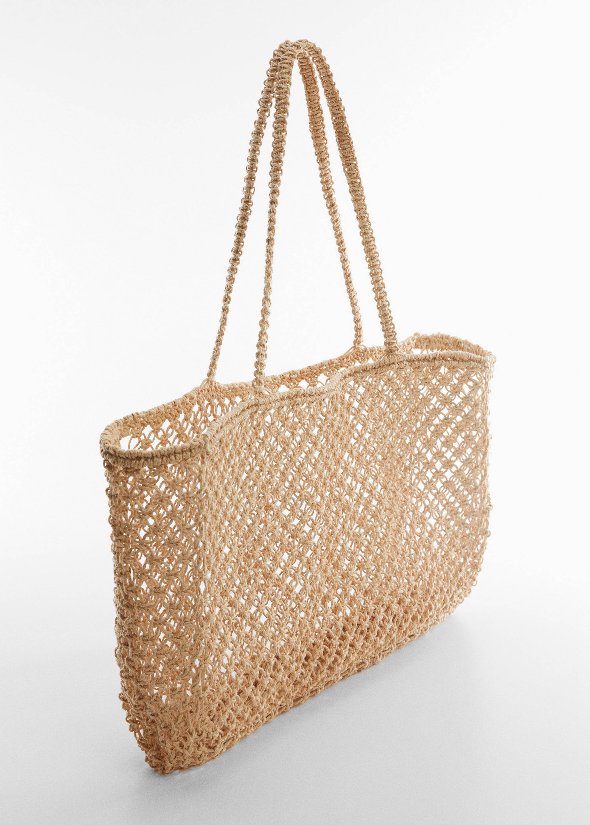 Bossa shopper trenada - Pla mig