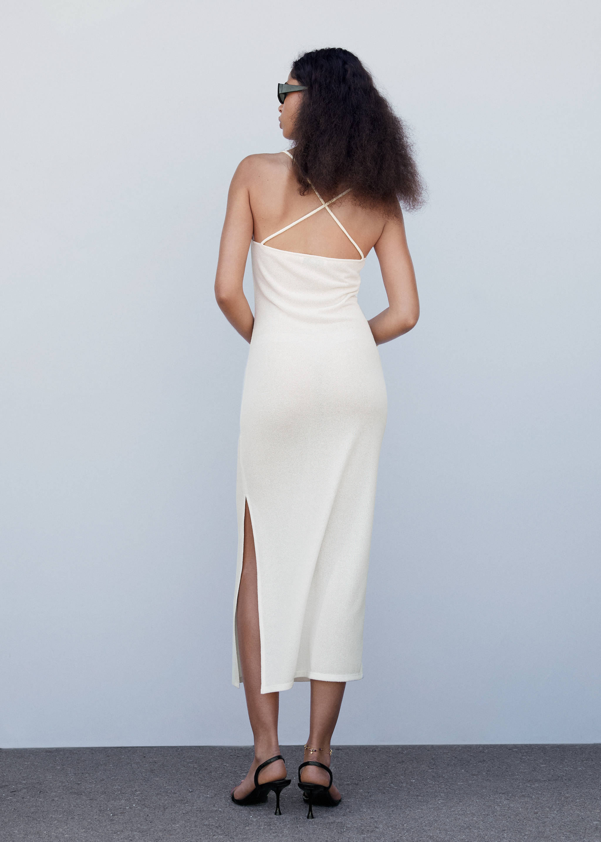 Vestit punt esquena creuada - Revers de l'article