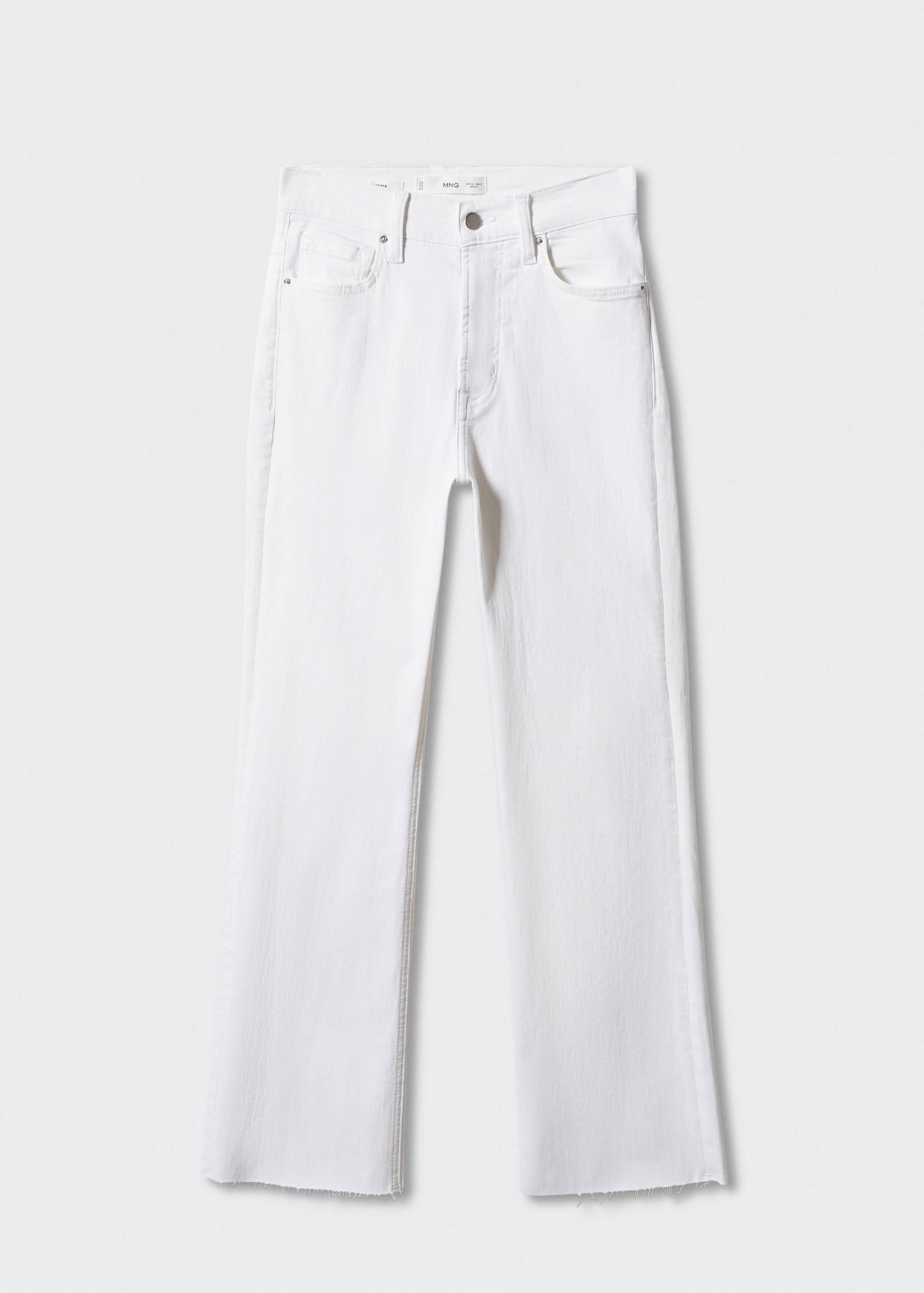 Jeans flare crop - Articolo senza modello