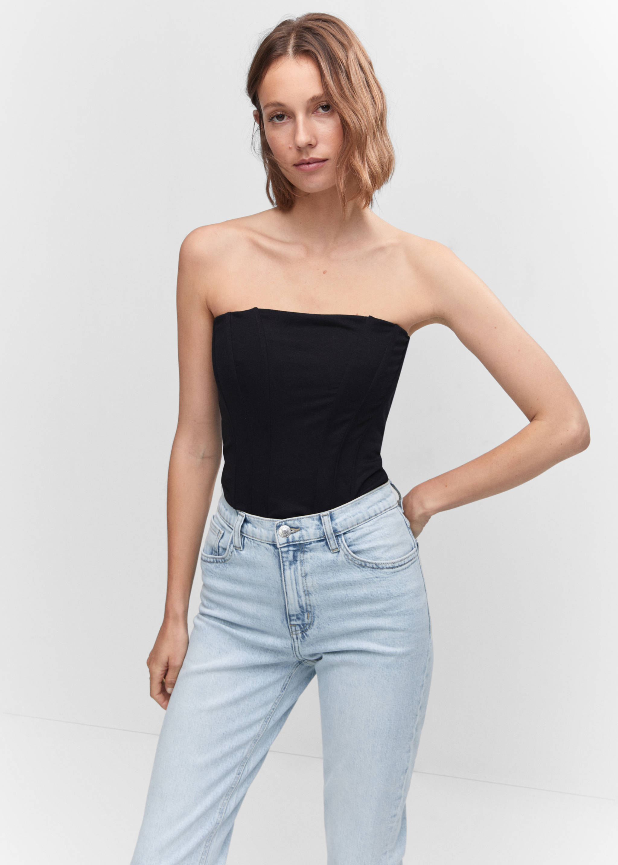 Comfort-Jeans mit hohem Bund Newmom - Detail des Artikels 1