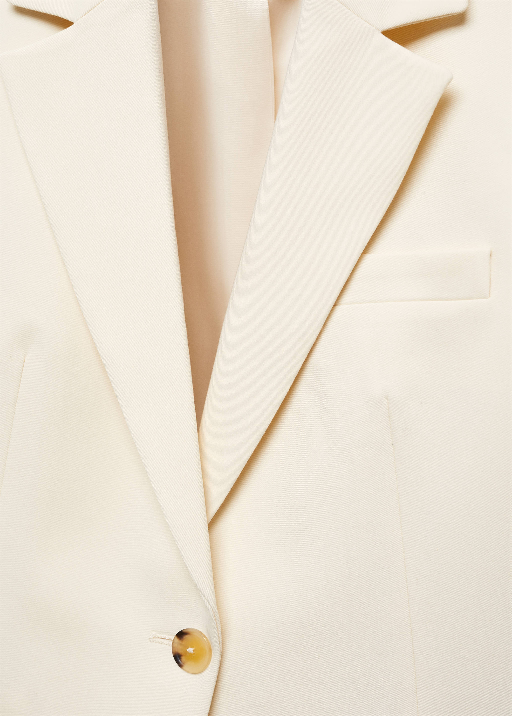 Fitted essential suit jacket - Details of the article 8