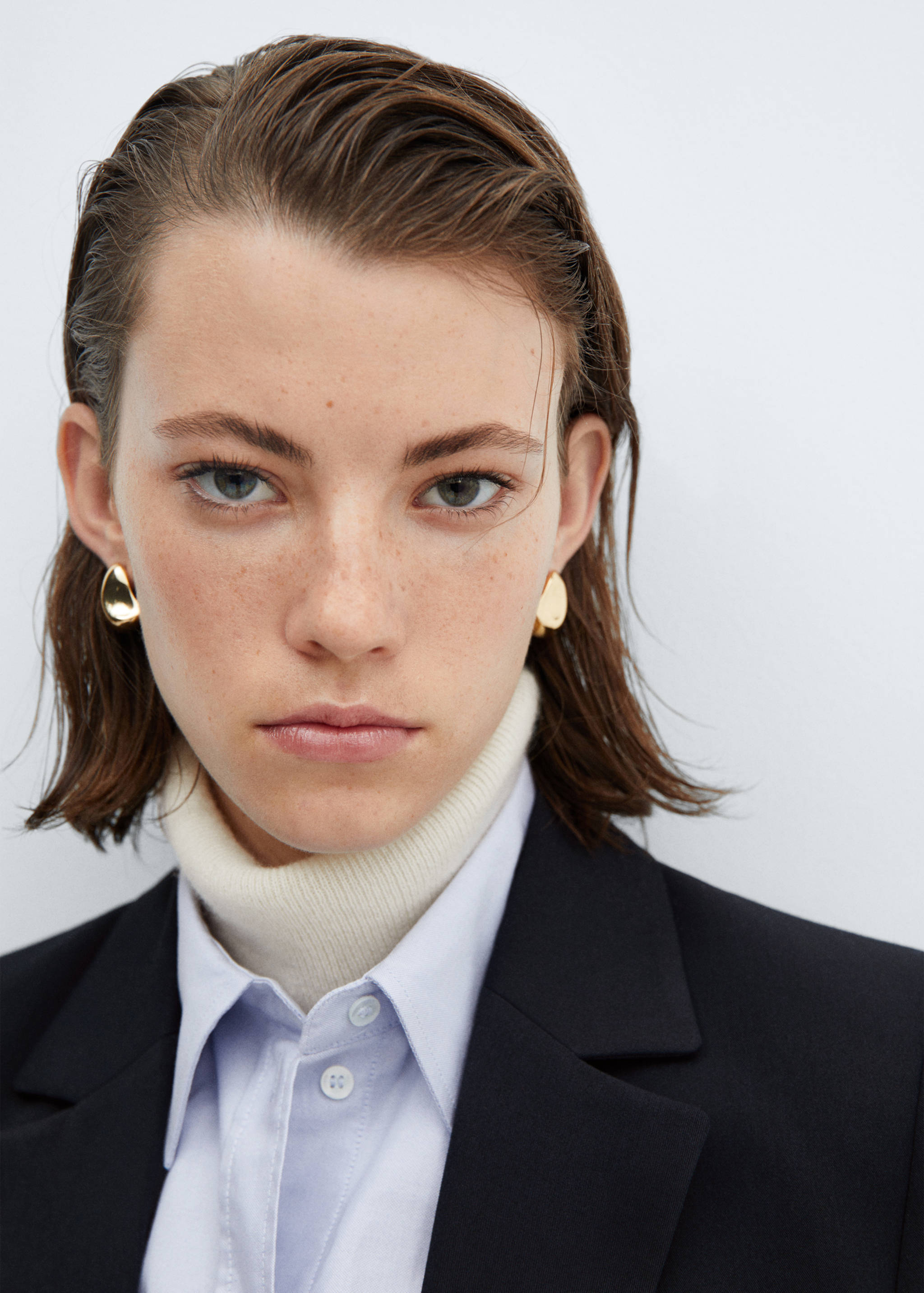 Fitted essential suit jacket - Details of the article 1