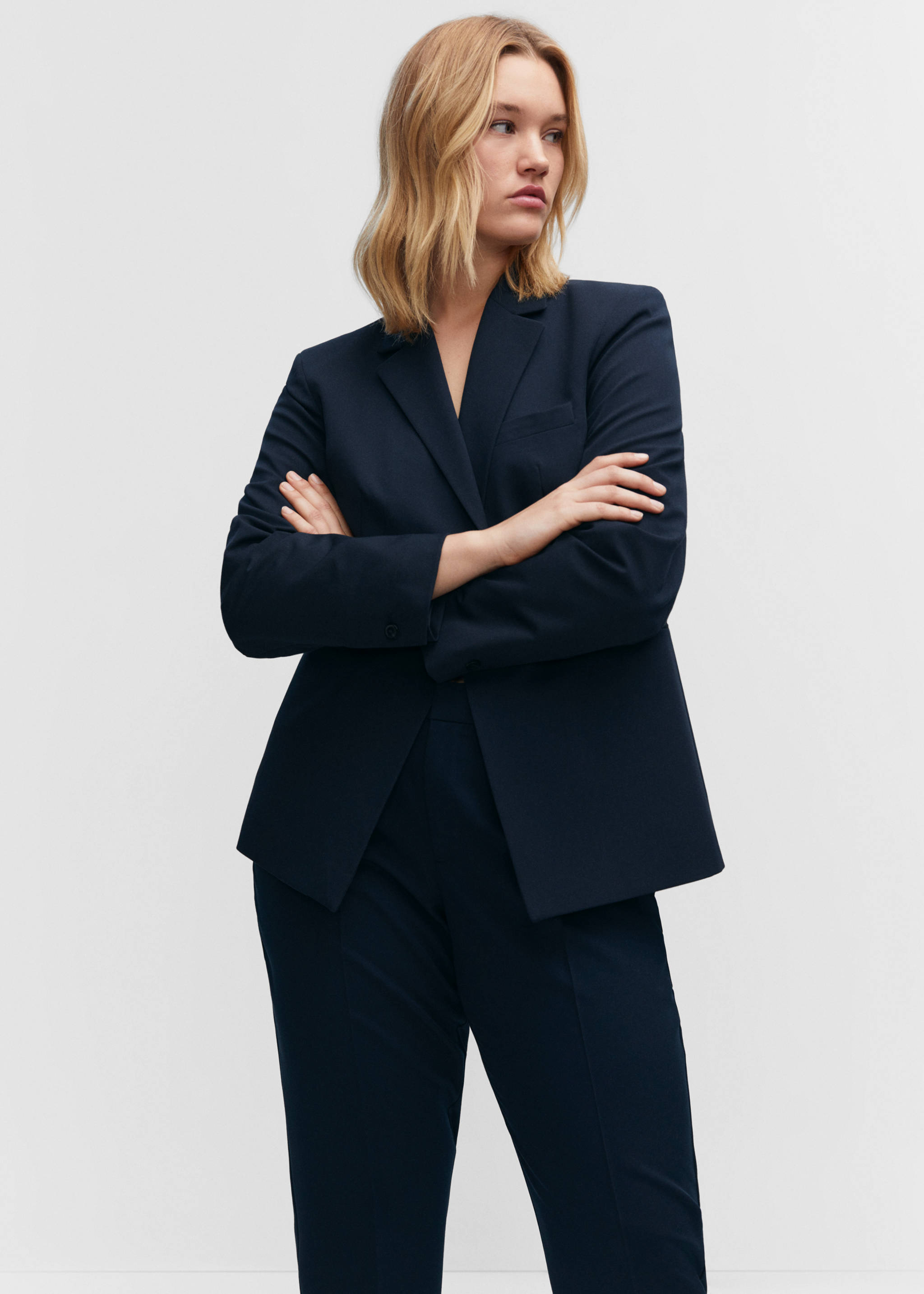 Fitted essential suit jacket - Details of the article 5