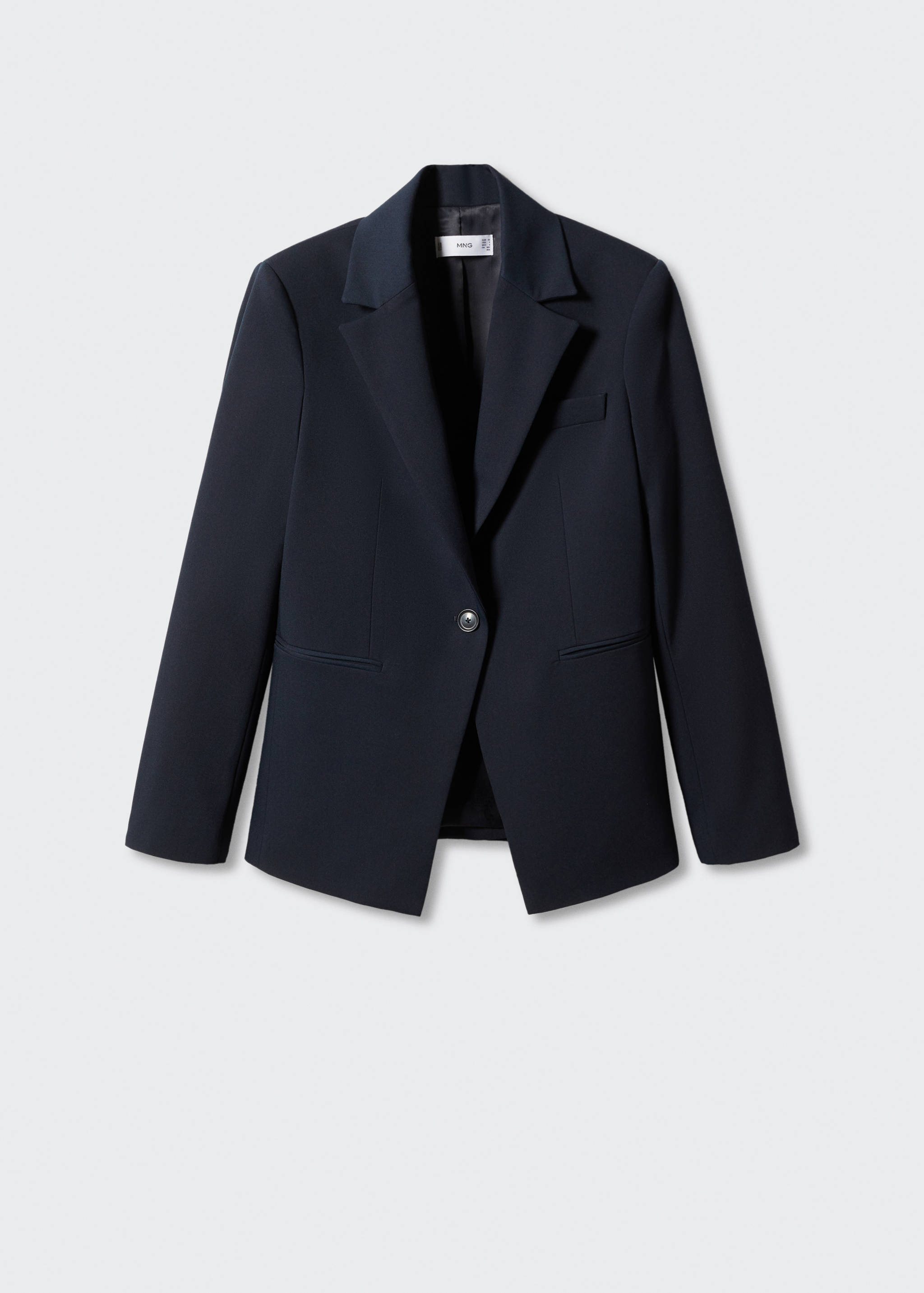 Fitted essential suit jacket - Article without model