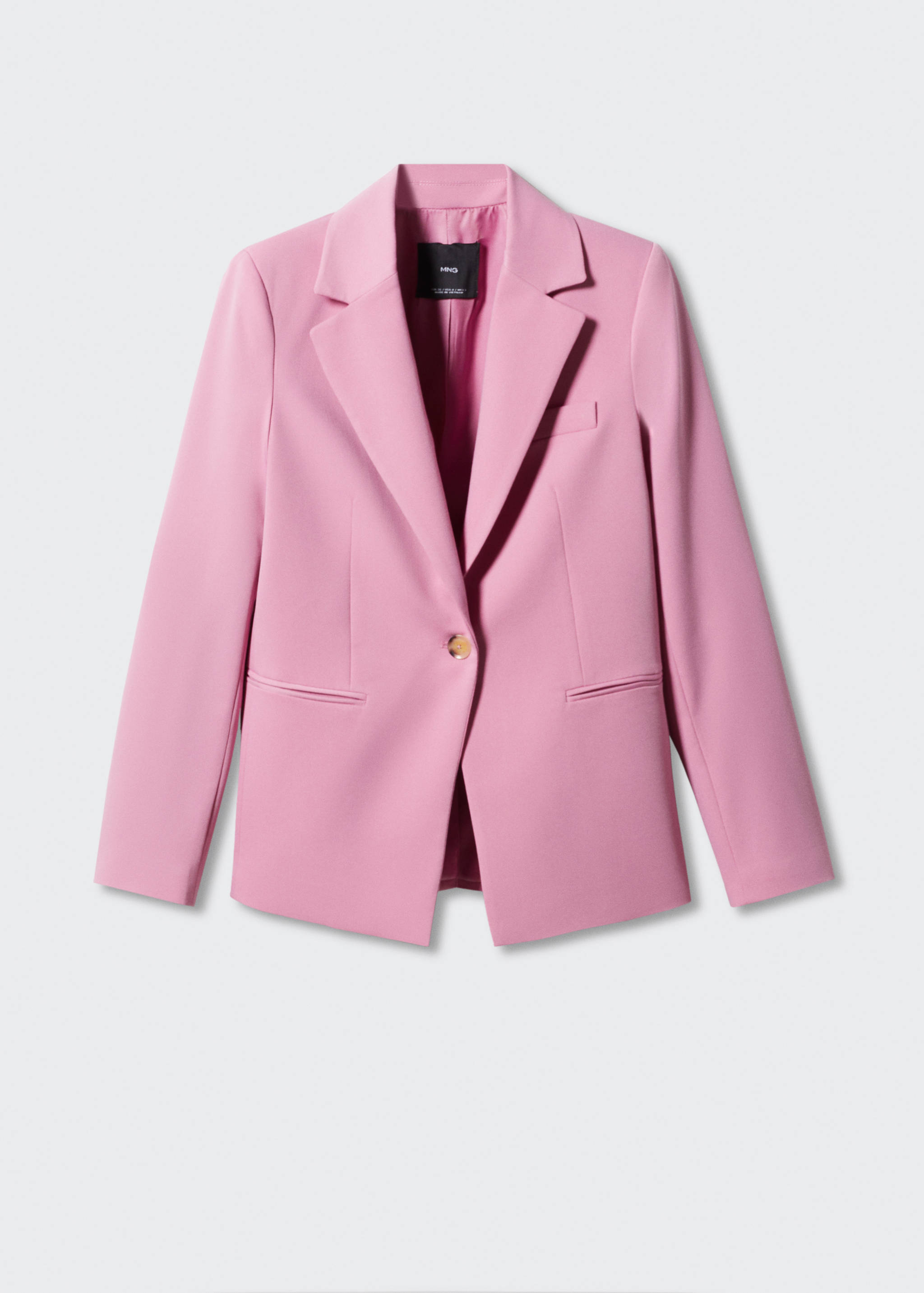 Fitted essential suit jacket - Article without model