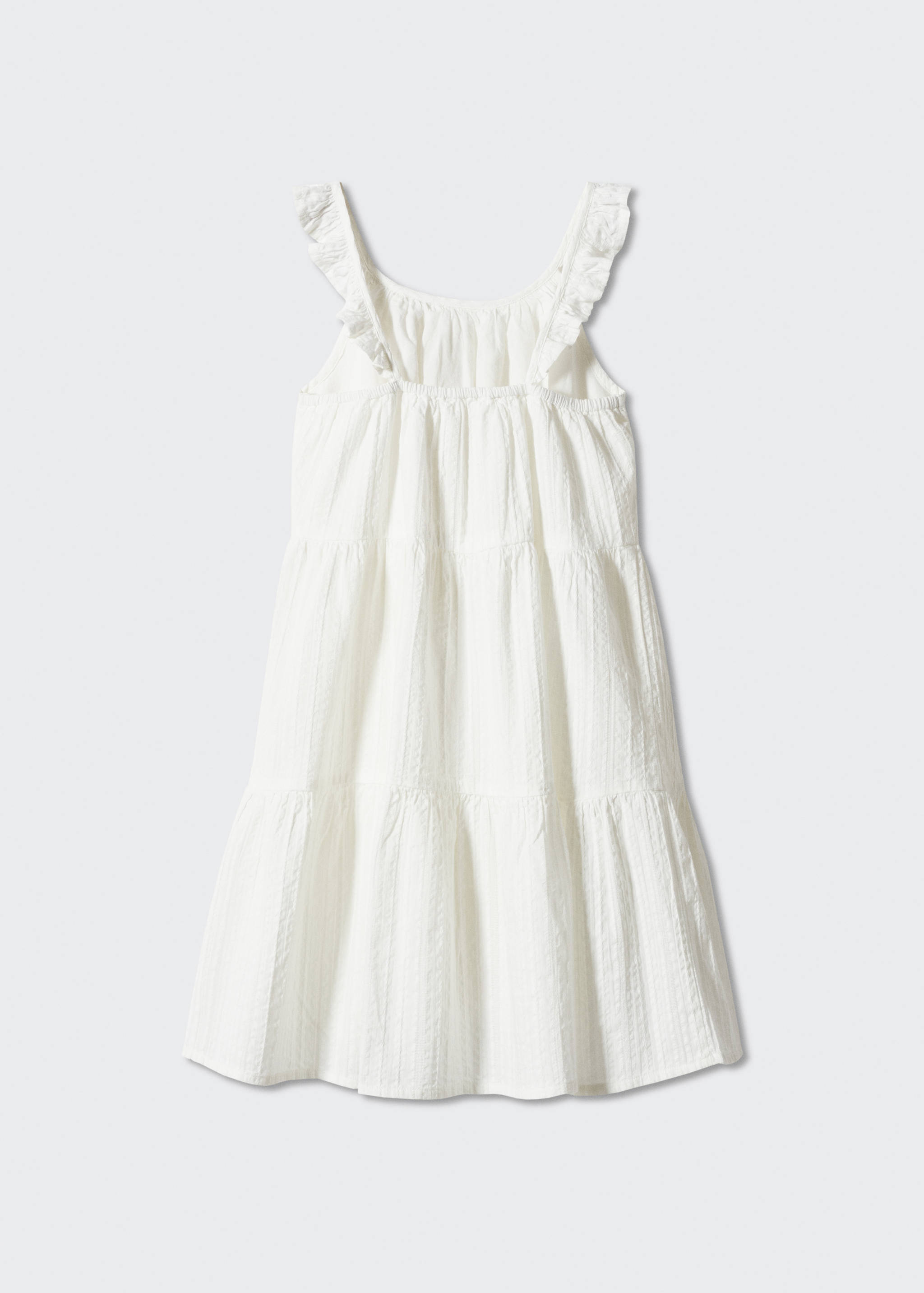 Frill cotton dress - Reverse of the article