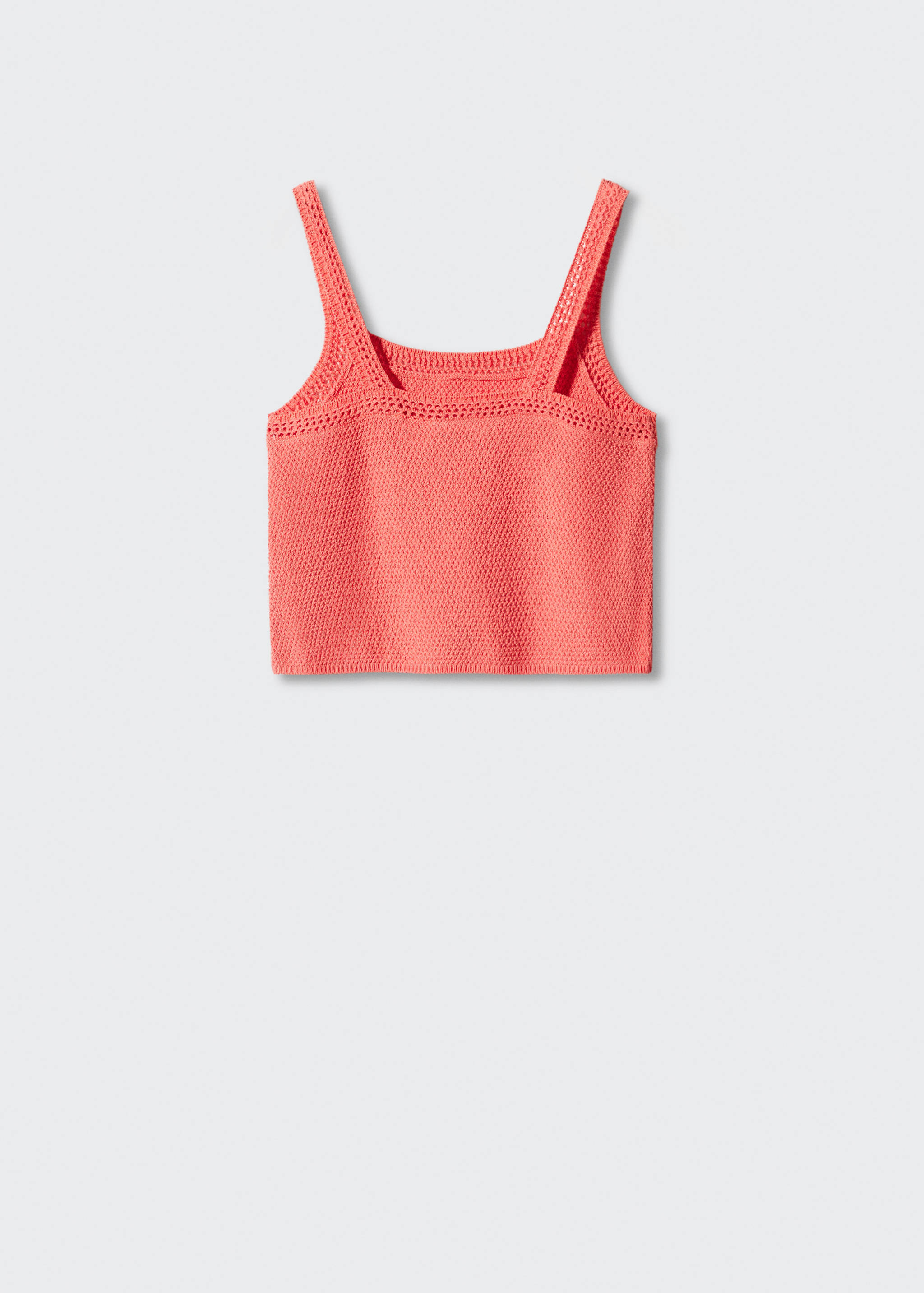 Top crochet - Verso de l’article