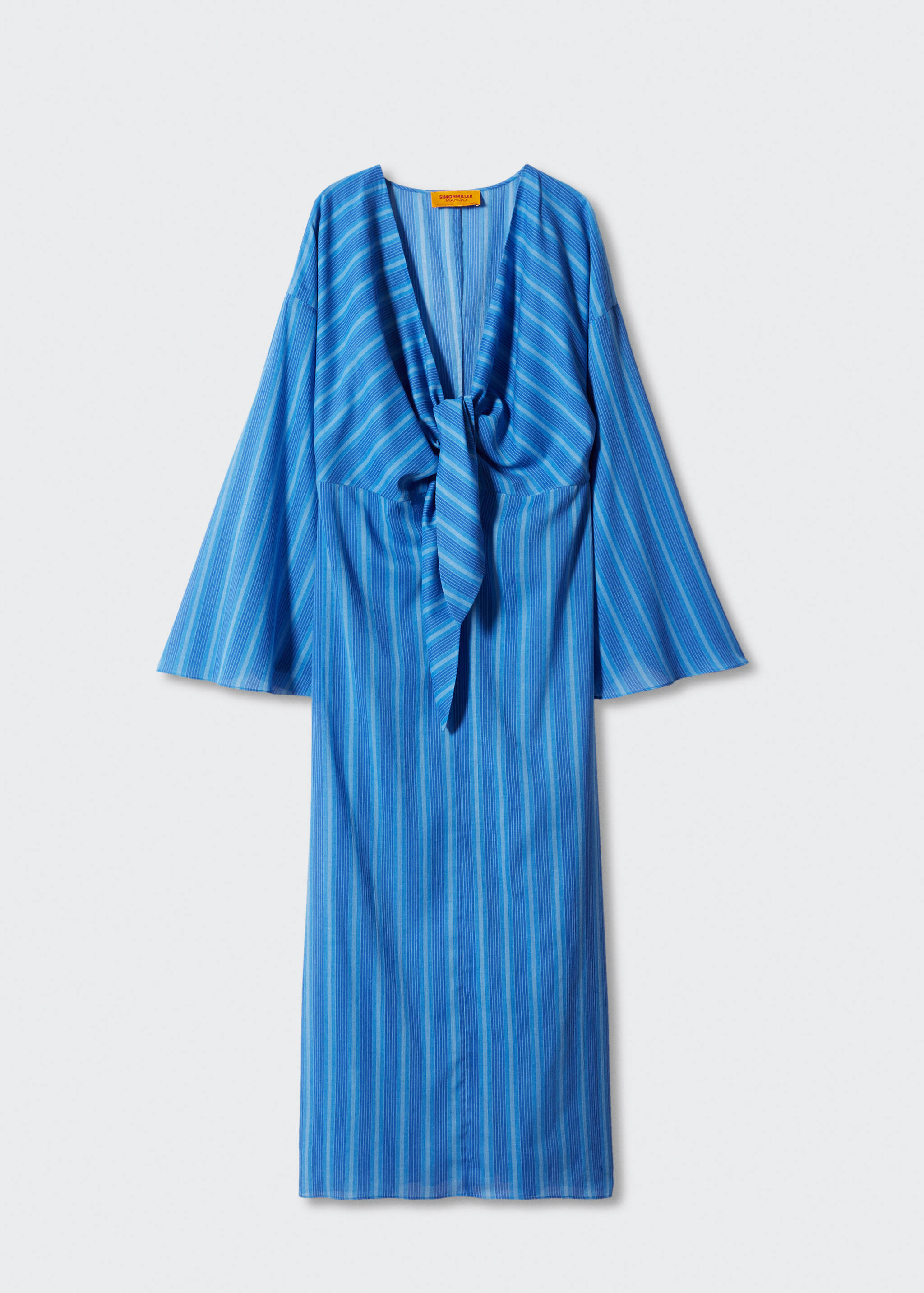 Robe rayures détail nœud - Article sans modèle