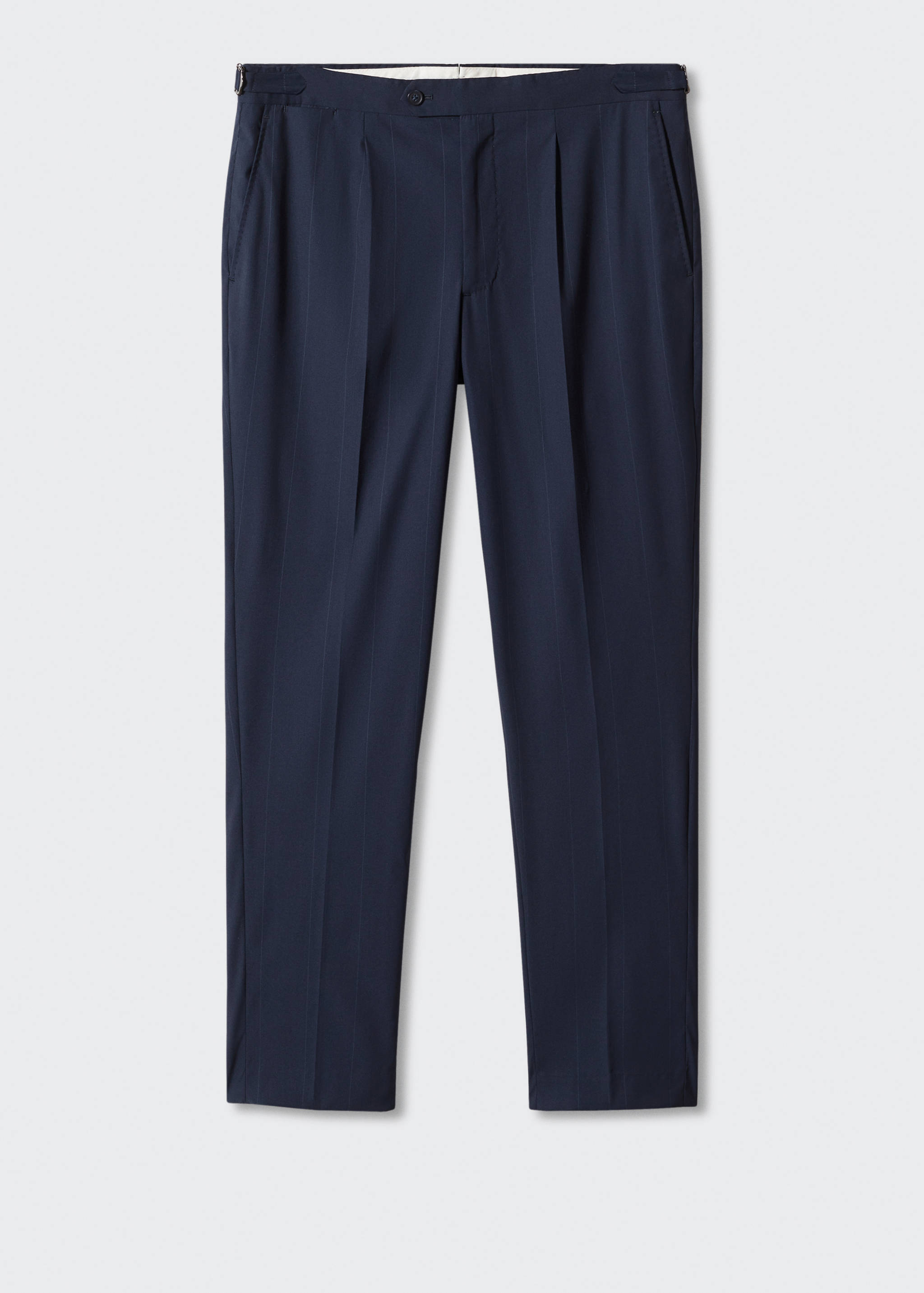 Pantalons vestit llana verge ratlles - Article sense model