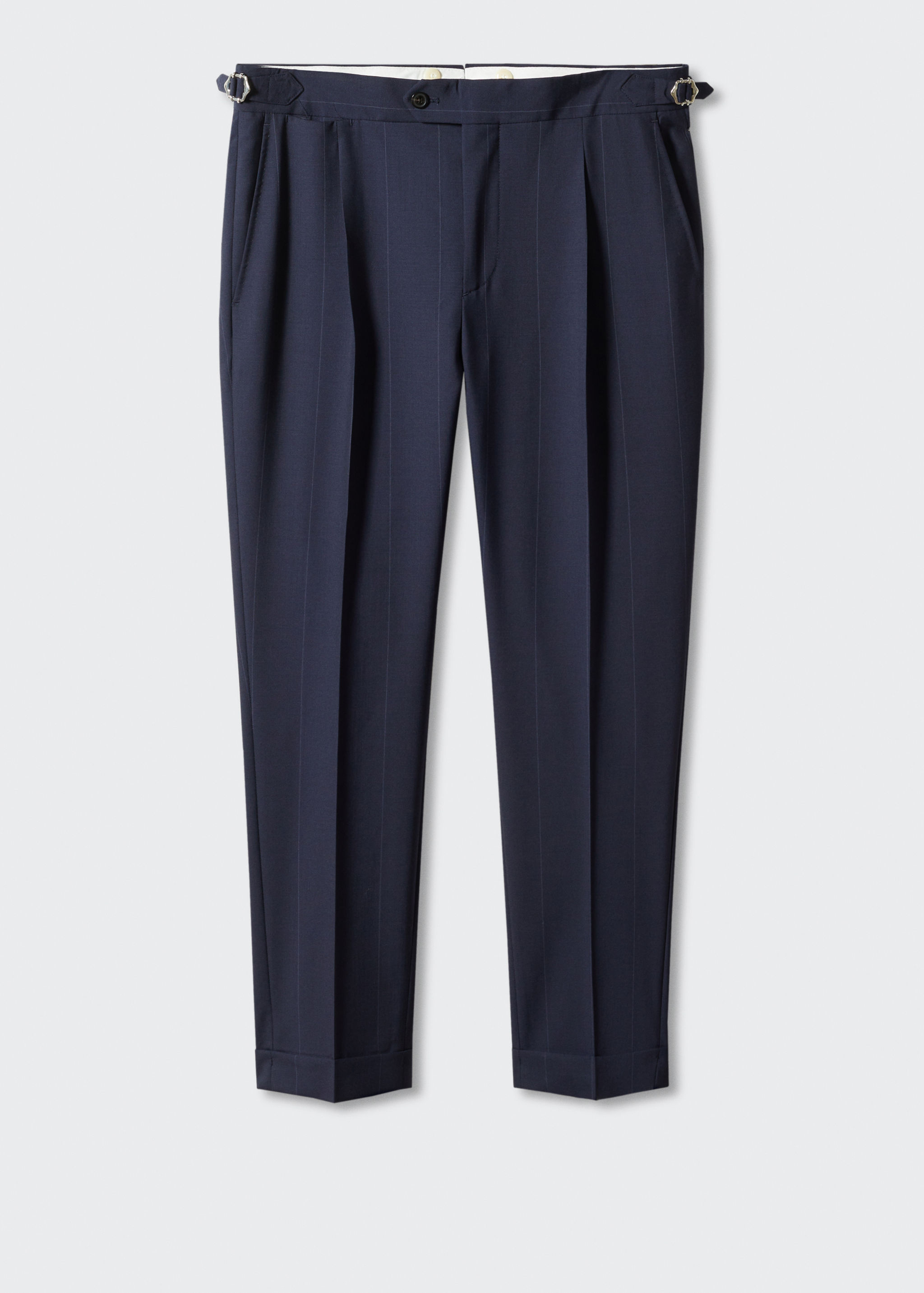 Pantalons vestit llana verge ratlles - Article sense model