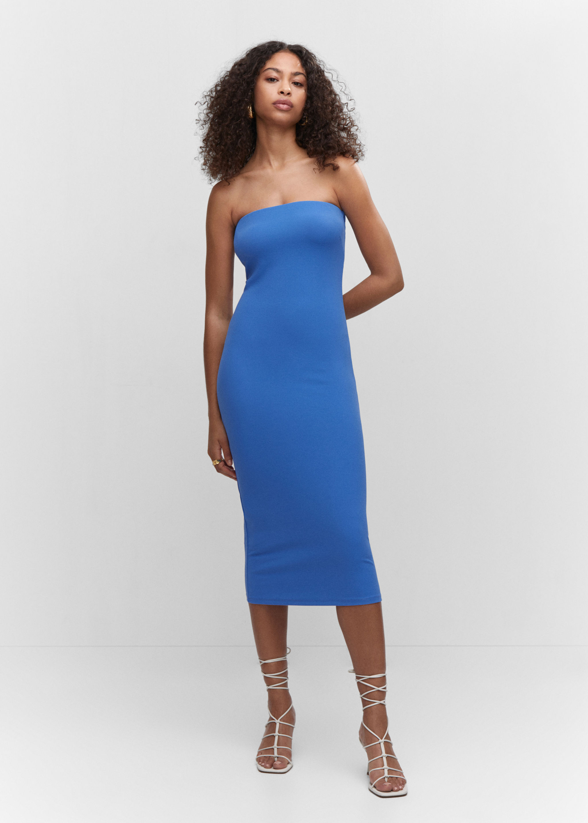 Strapless dress - General plane