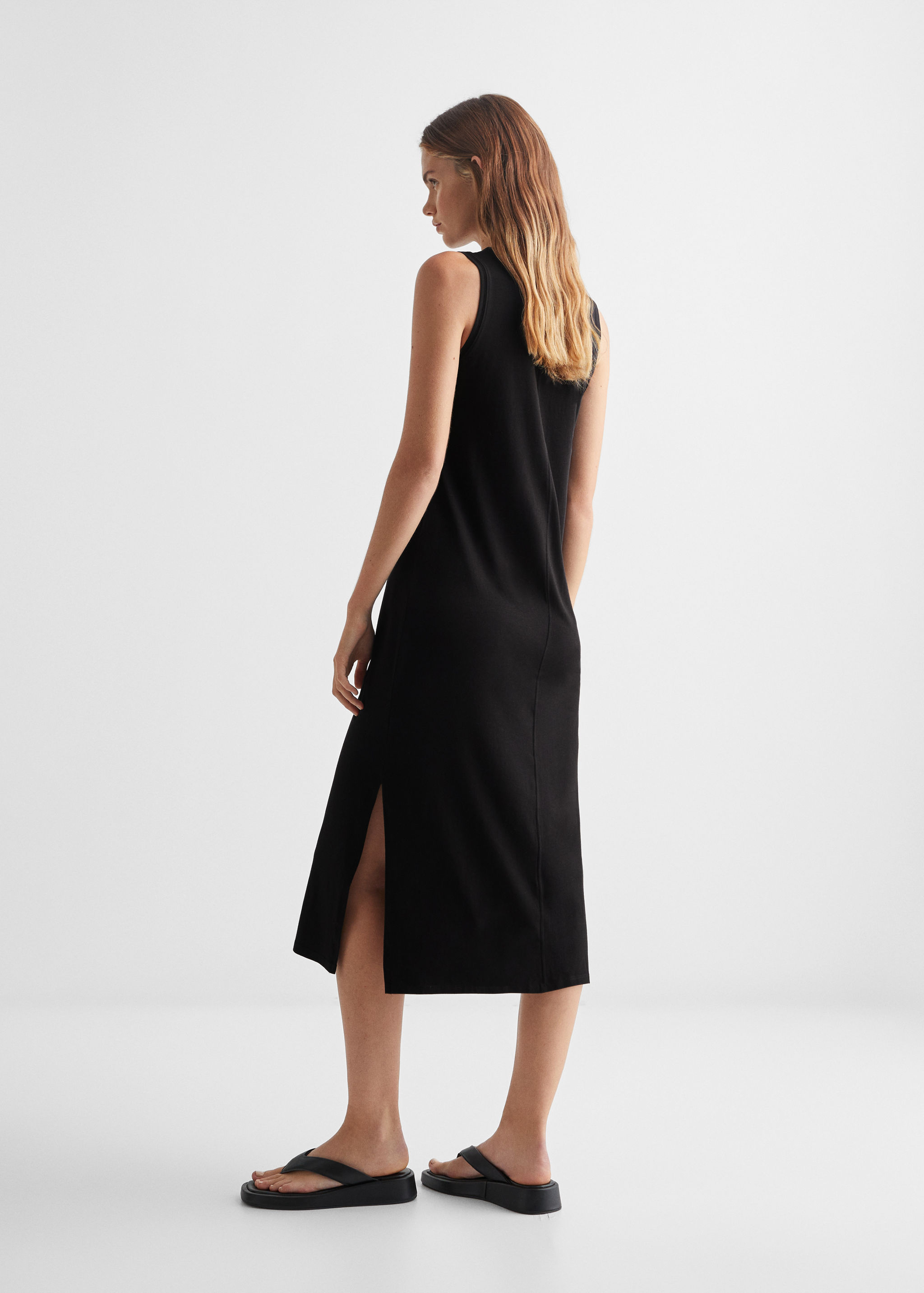 Vestit llarg obertura - Revers de l'article