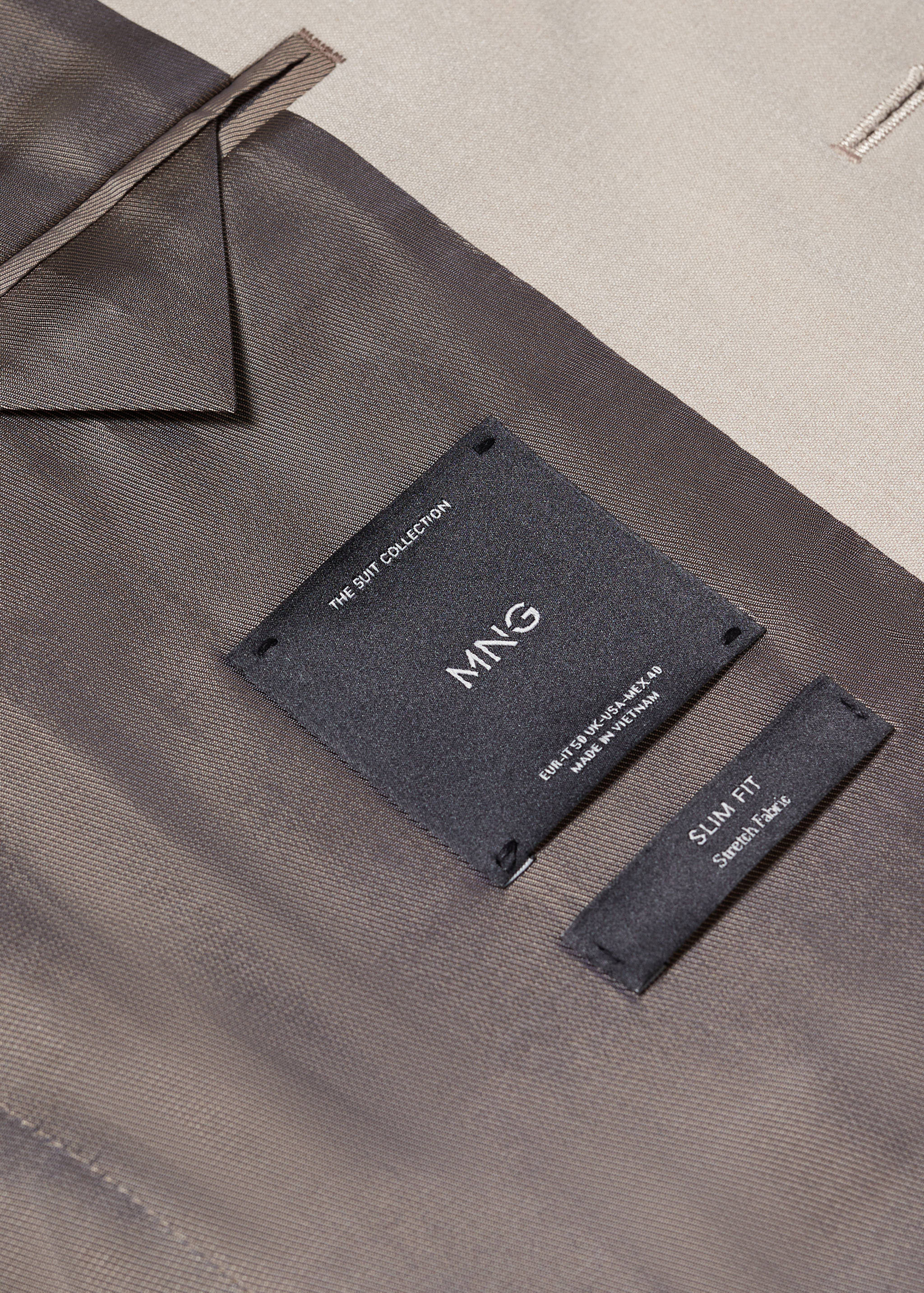 Slim Fit-Anzugjacke aus Comfort-Stretch-Gewebe - Detail des Artikels 0