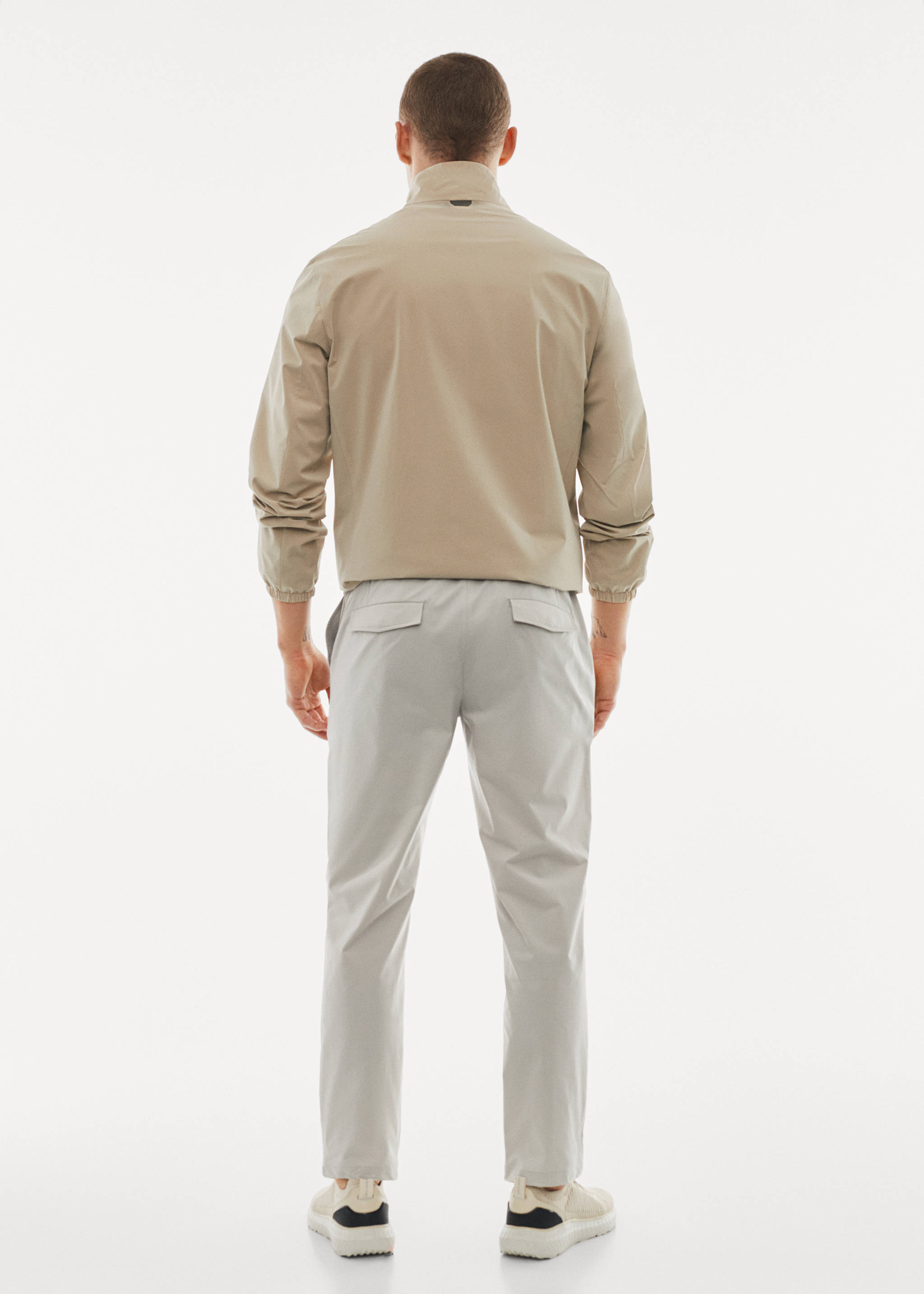 Jaqueta bomber water-repellent - Revers de l'article