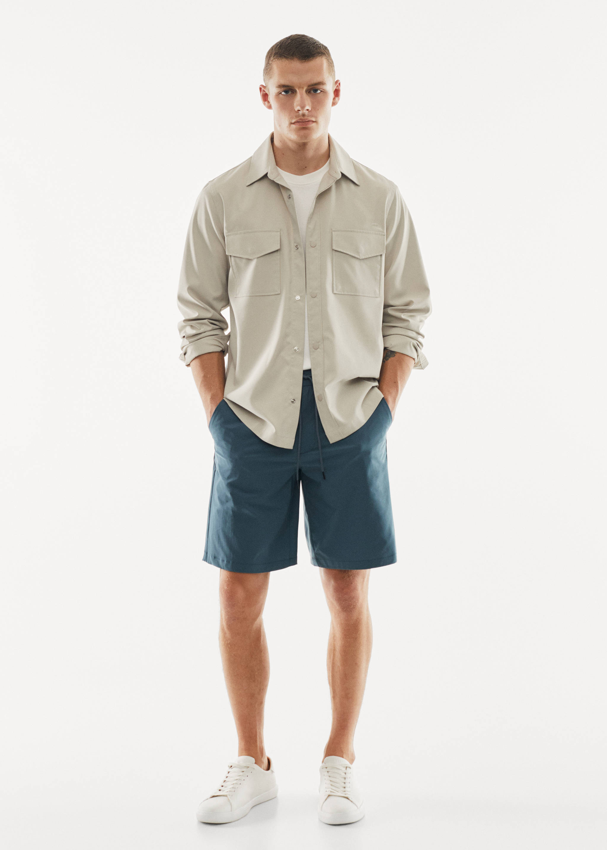 Bermudes tècniques Water repellent - Pla general