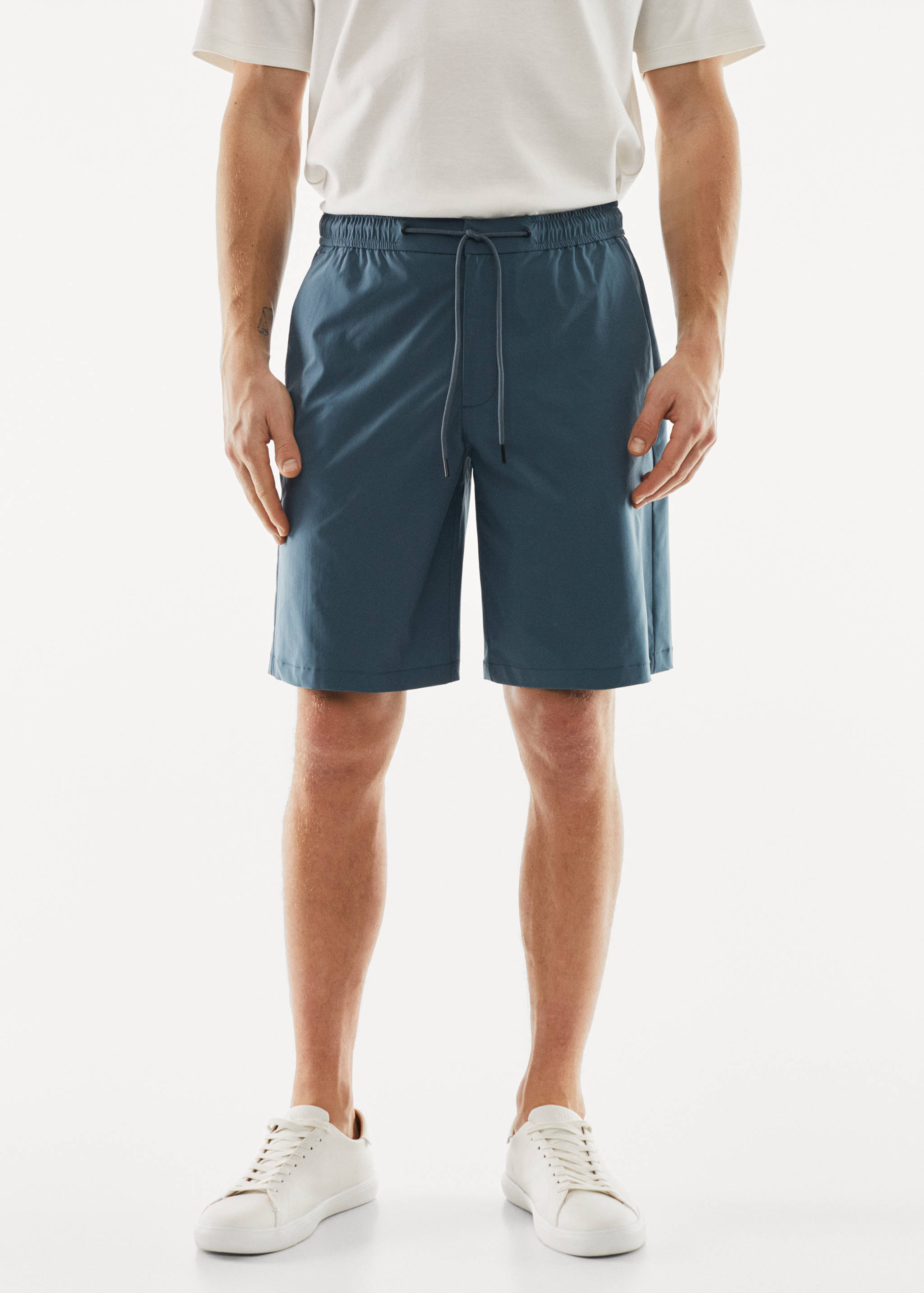 Bermudes tècniques Water repellent - Pla mig