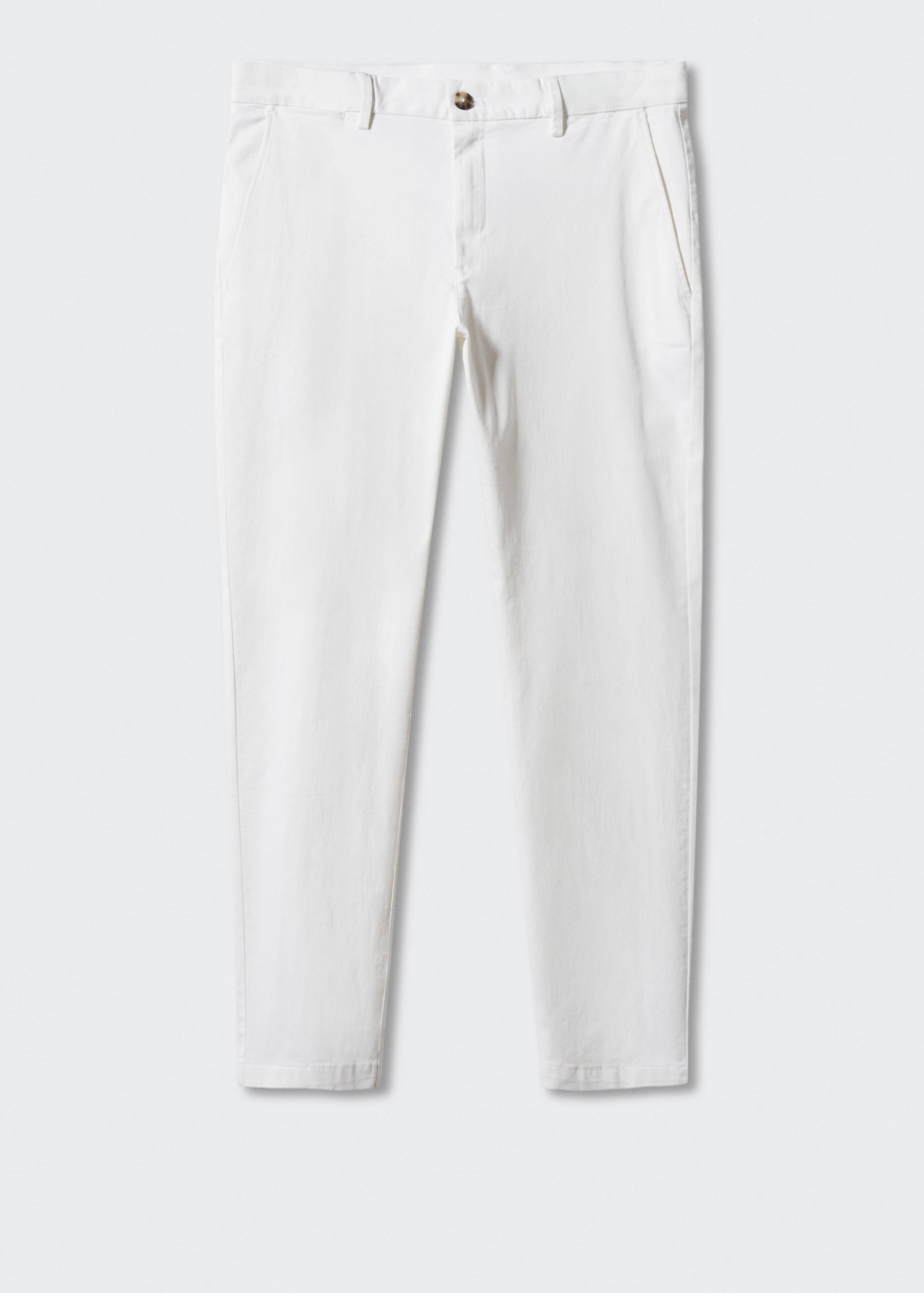 Cotton tapered crop trousers - Article without model