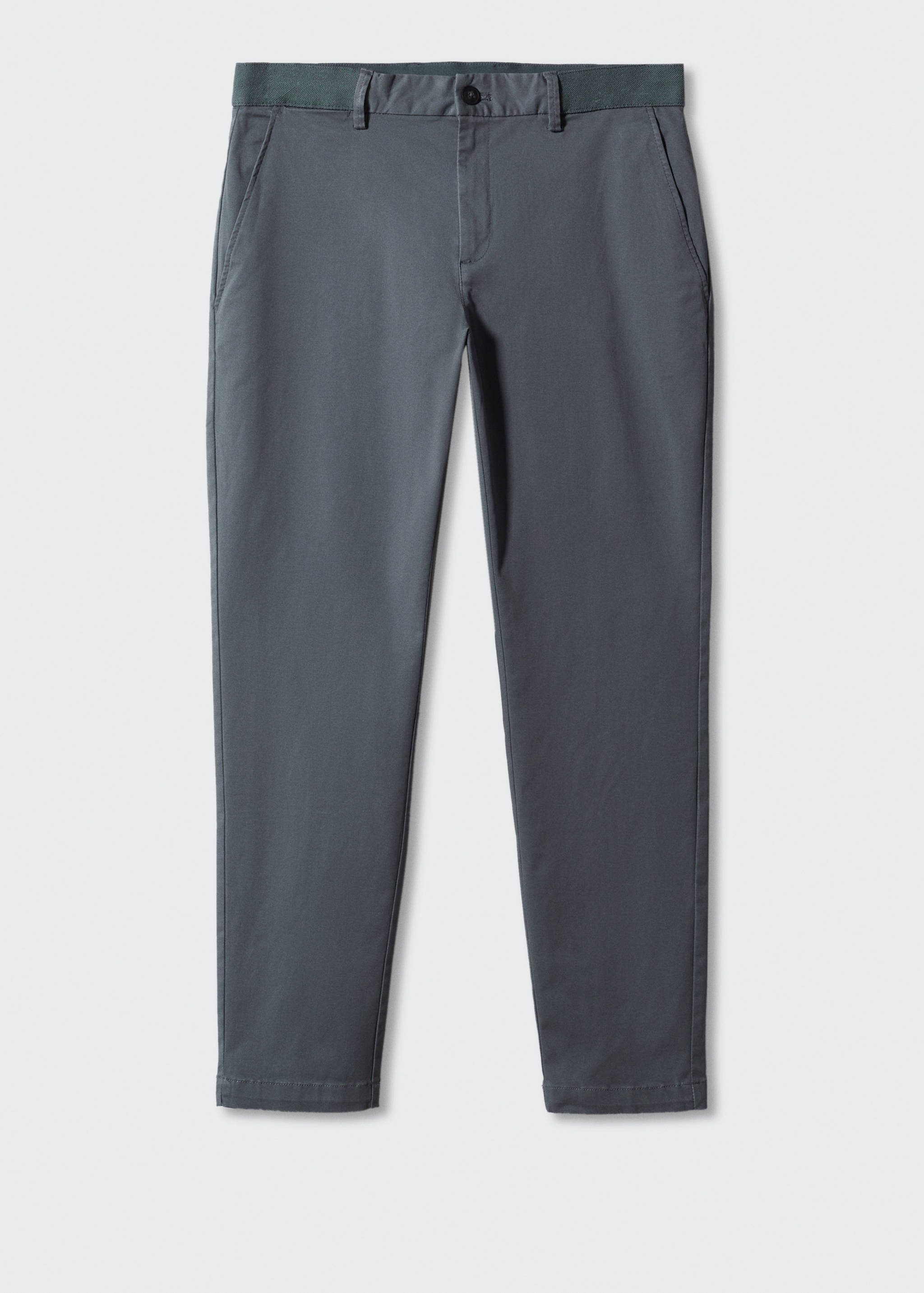 Cotton tapered crop trousers - Article without model