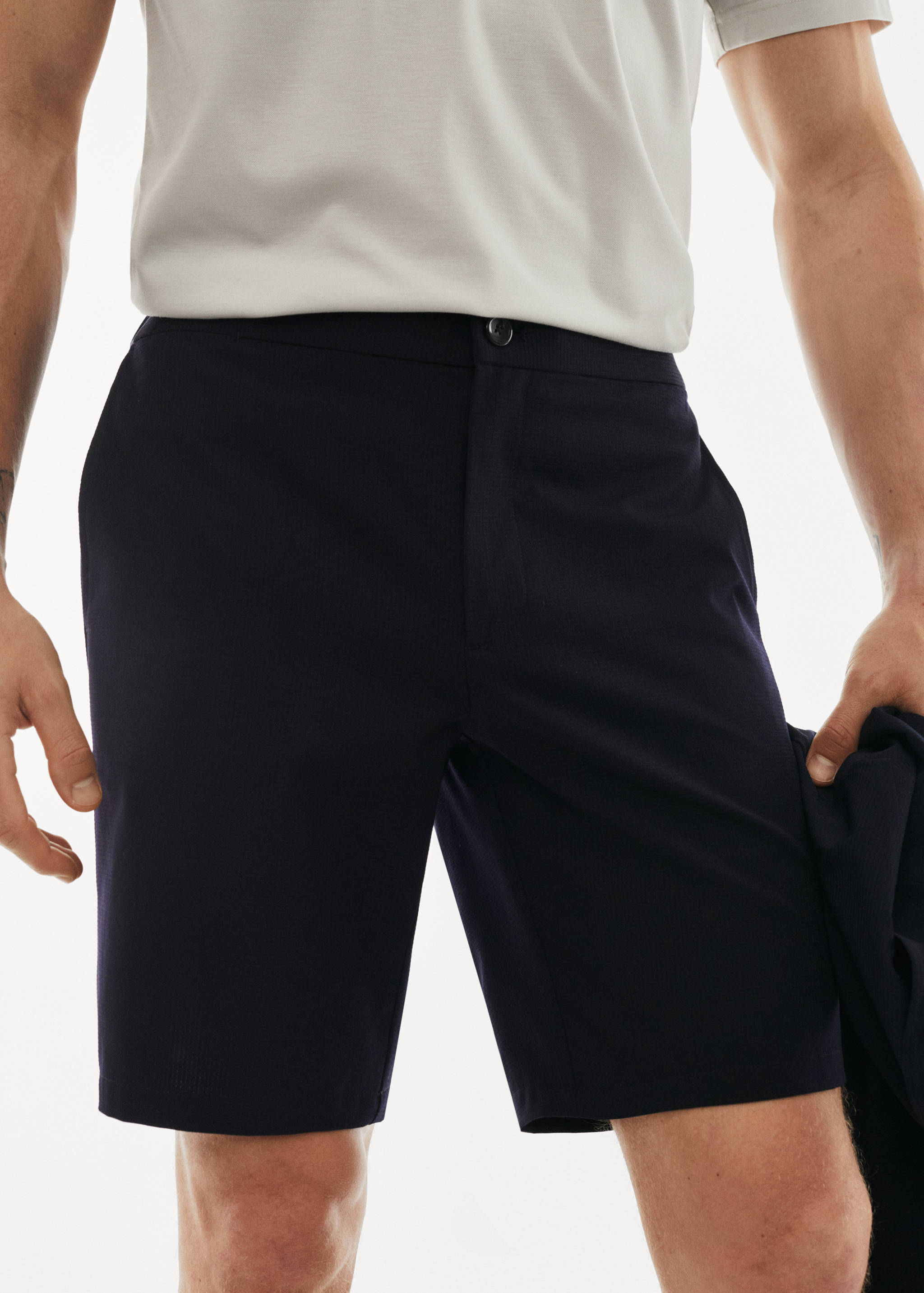 Wasserabweisende Stretch-Bermudashorts - Detail des Artikels 1