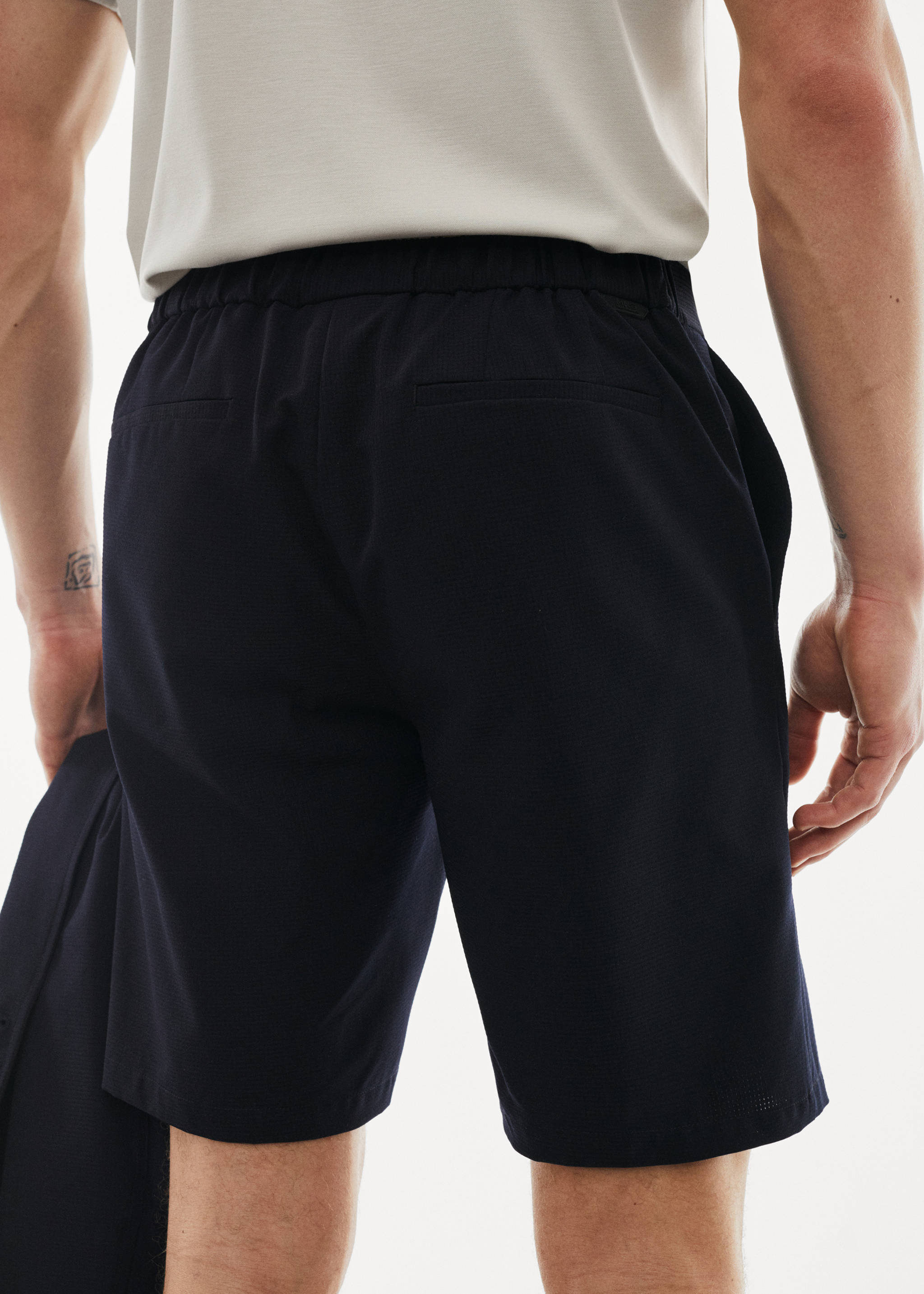 Wasserabweisende Stretch-Bermudashorts - Detail des Artikels 3