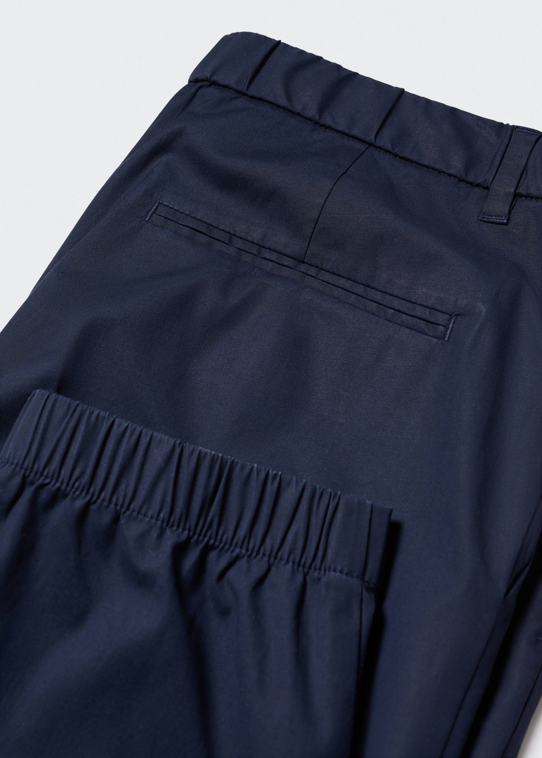 Pantalons slim fit cotó - Detall de l'article 8