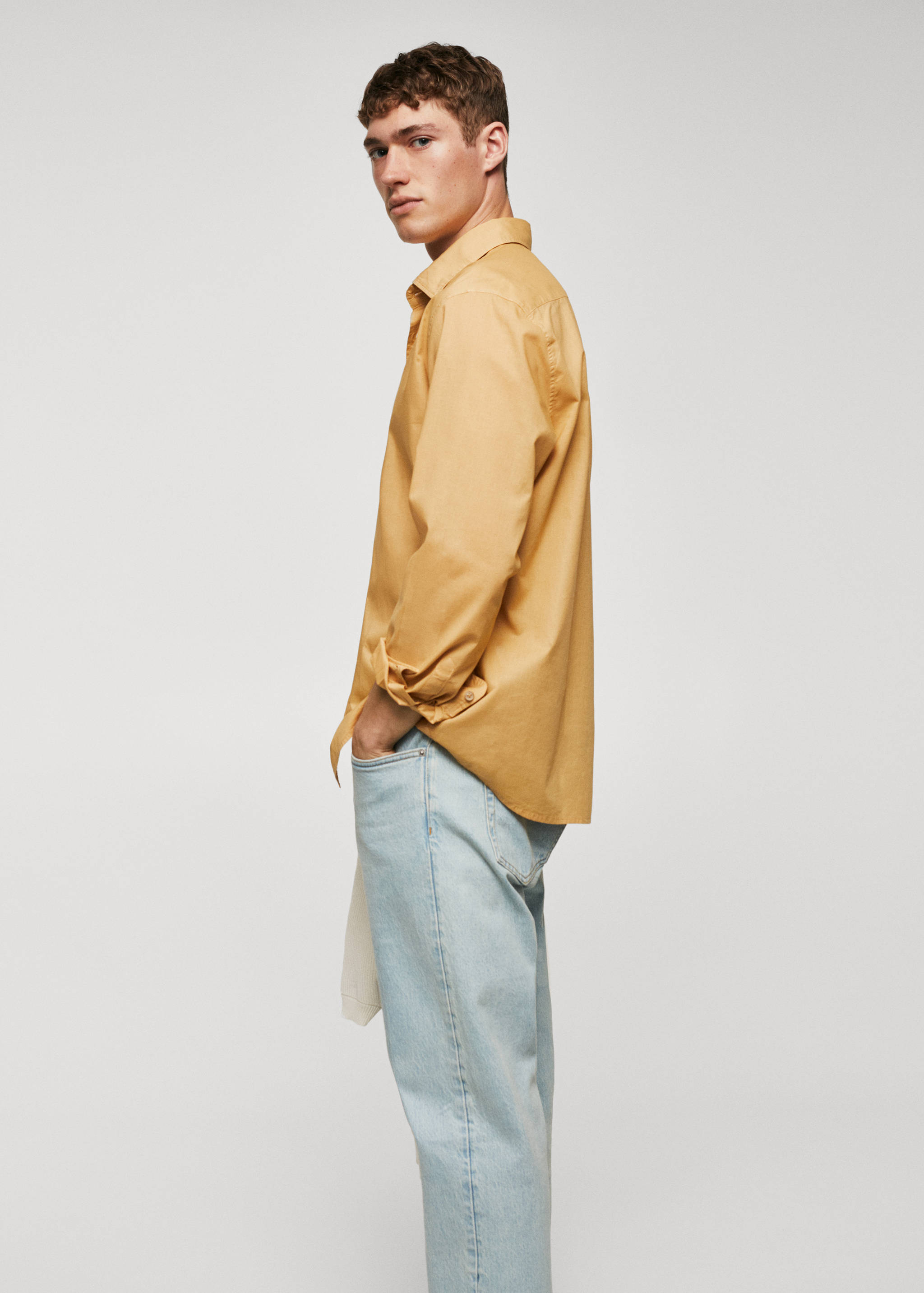 Chemise regular-fit voile de coton - Détail de l'article 2