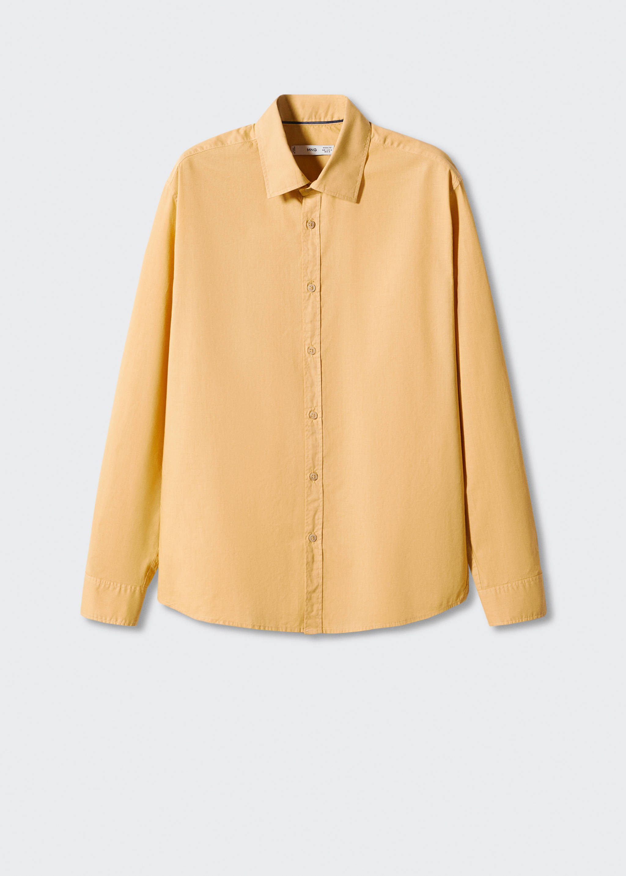 Chemise regular-fit voile de coton - Article sans modèle