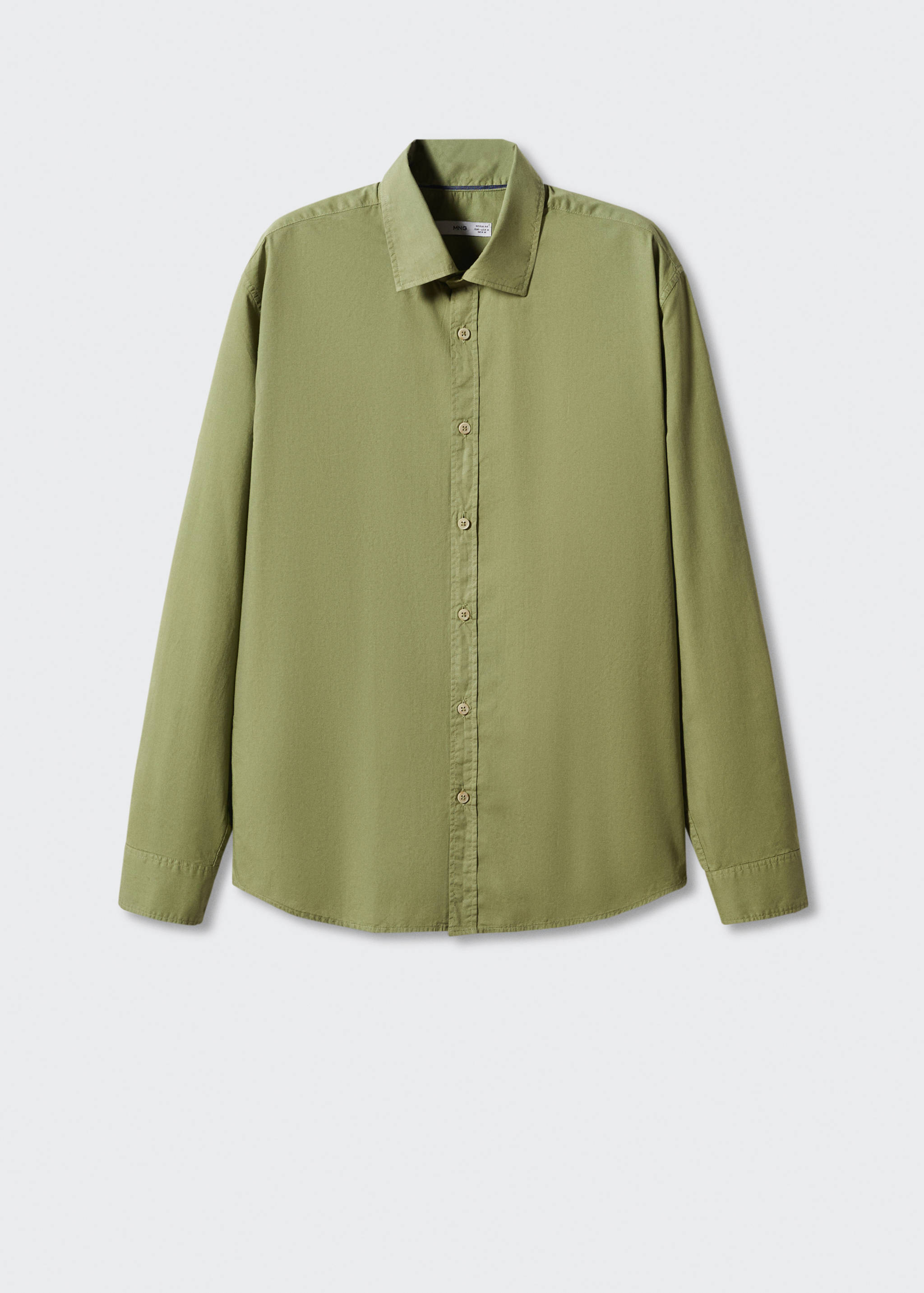 Camisa regular fit cotó voile - Article sense model