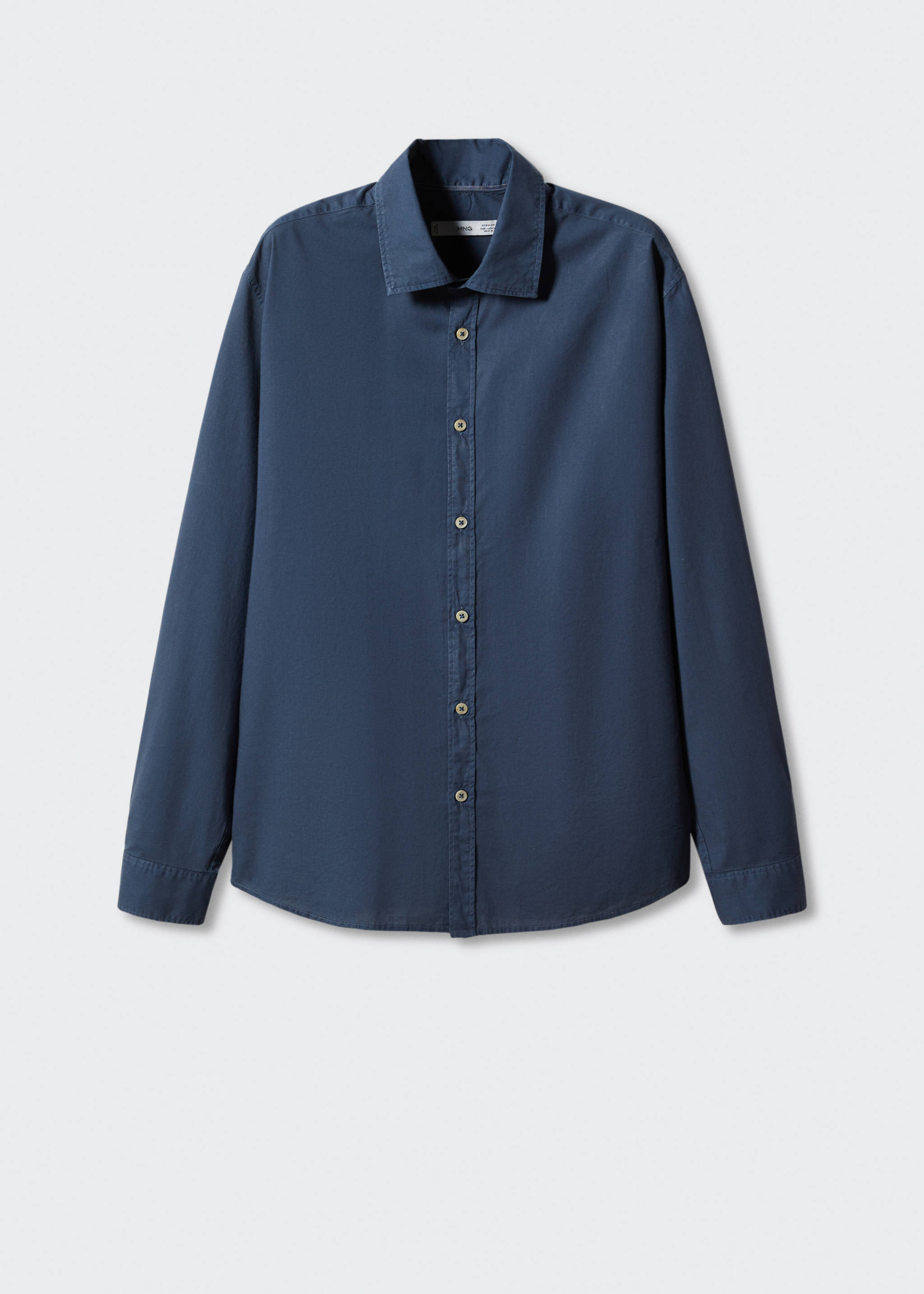 Camisa regular fit algodón voile - Artículo sin modelo