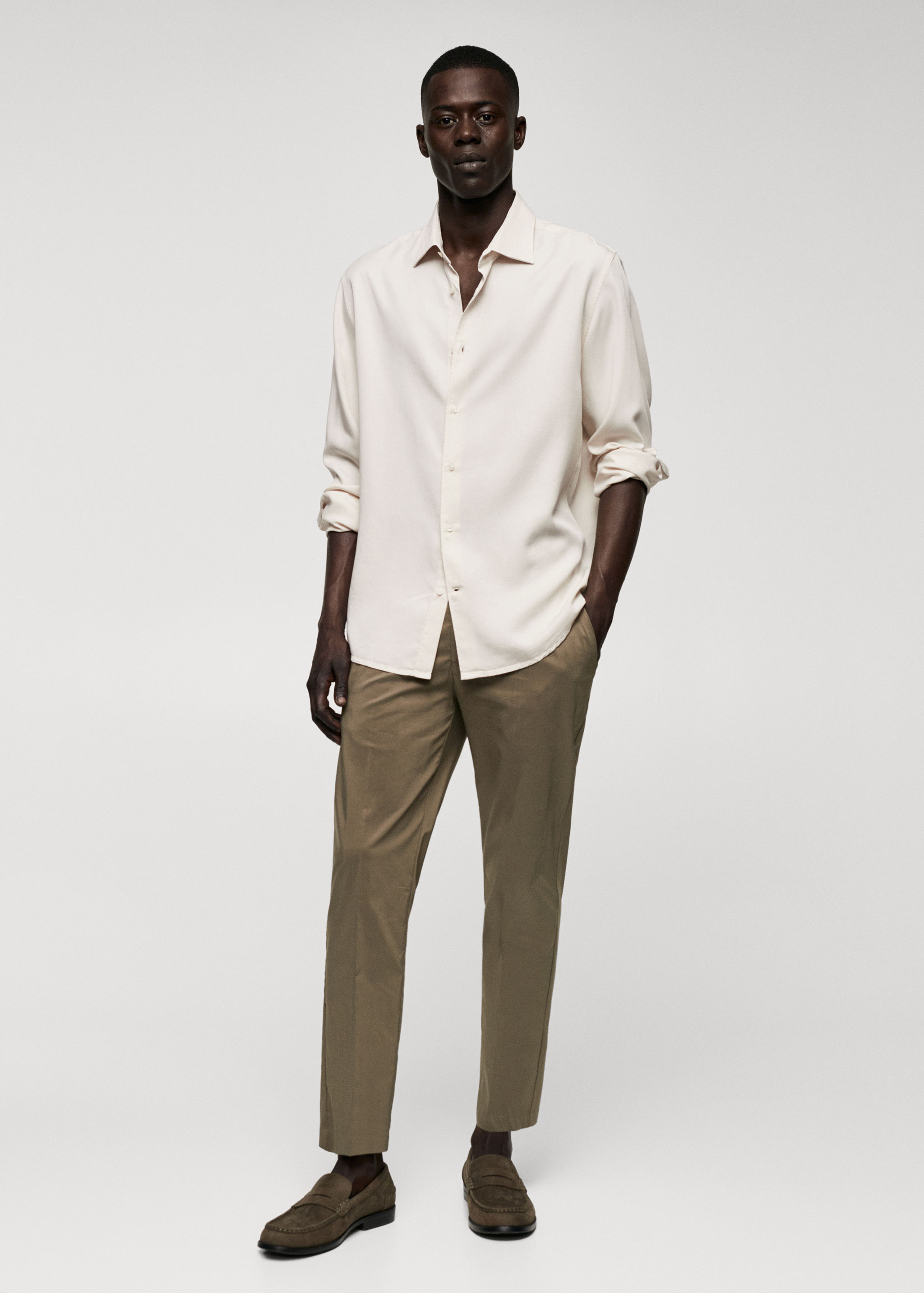 Camisa fluida lyocell - Pla general