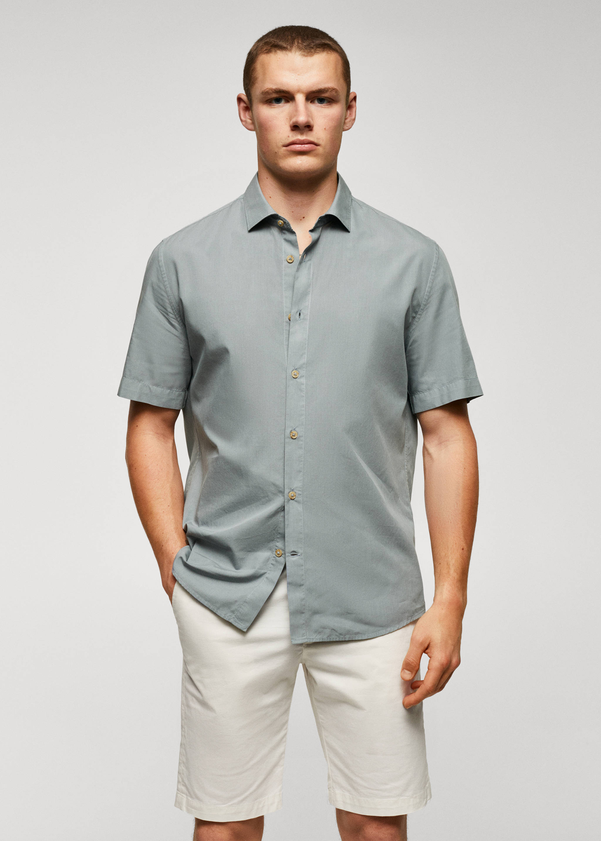 Camisa lleugera cotó - Pla mig