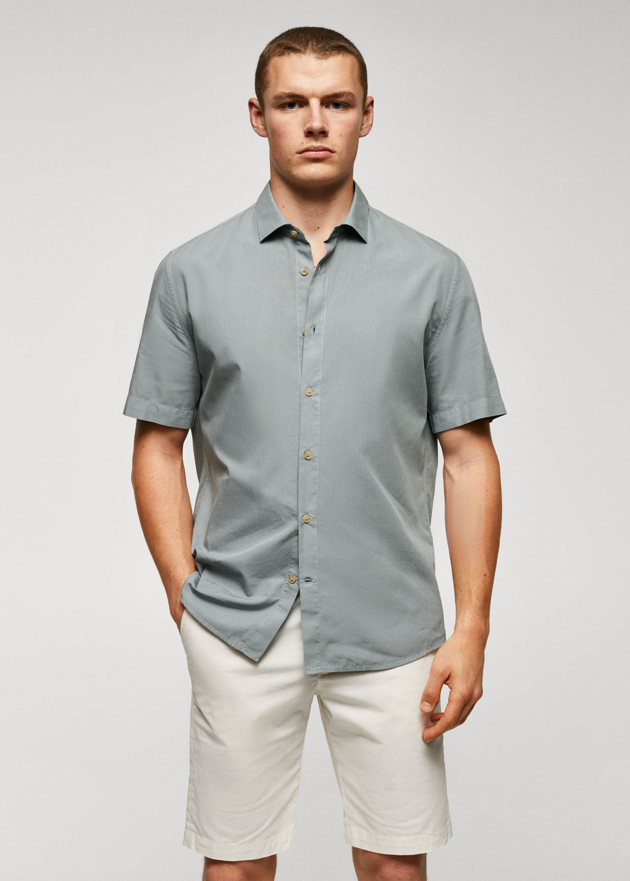 Camisa lleugera cotó - Pla mig