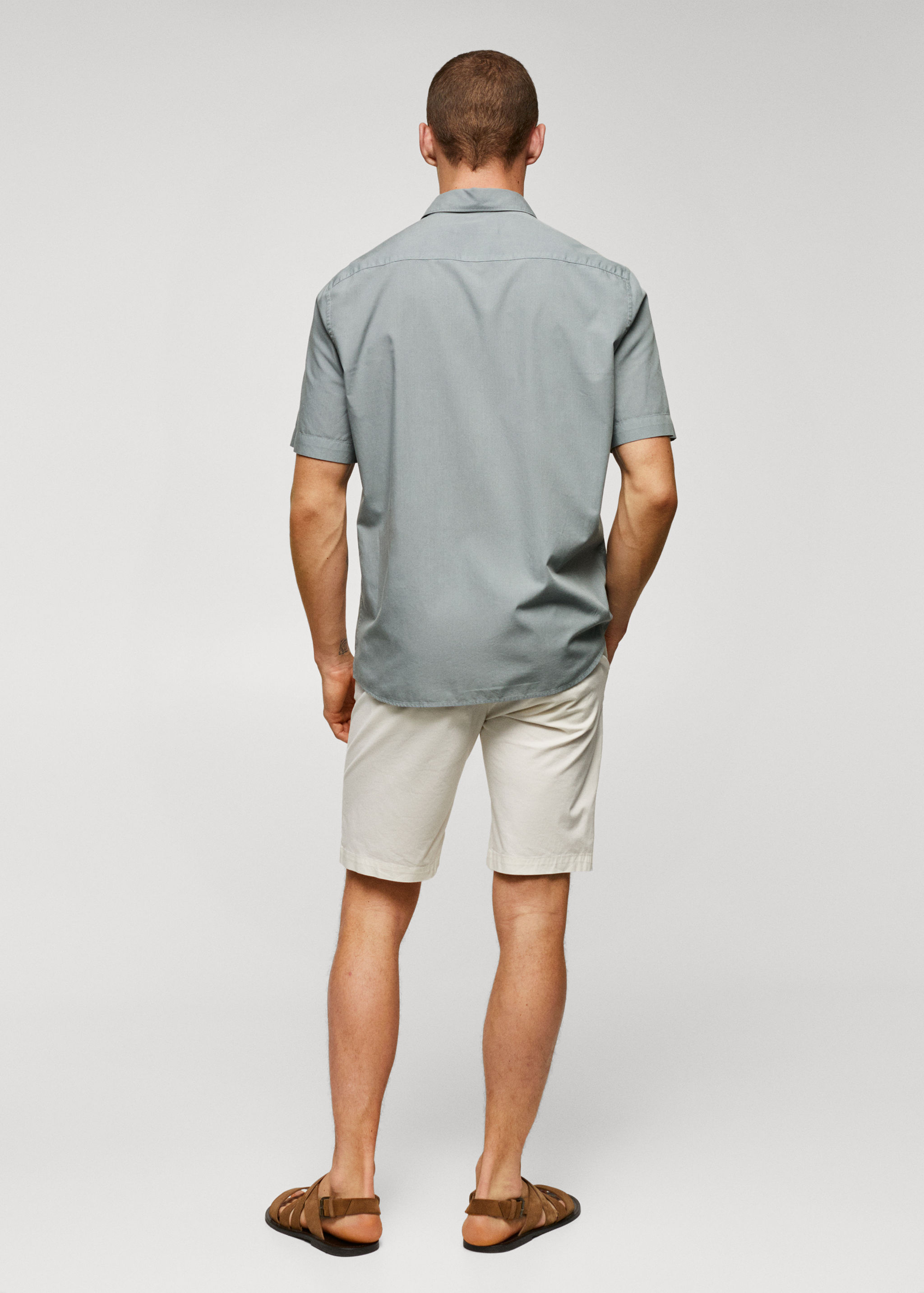 Camisa lleugera cotó - Revers de l'article