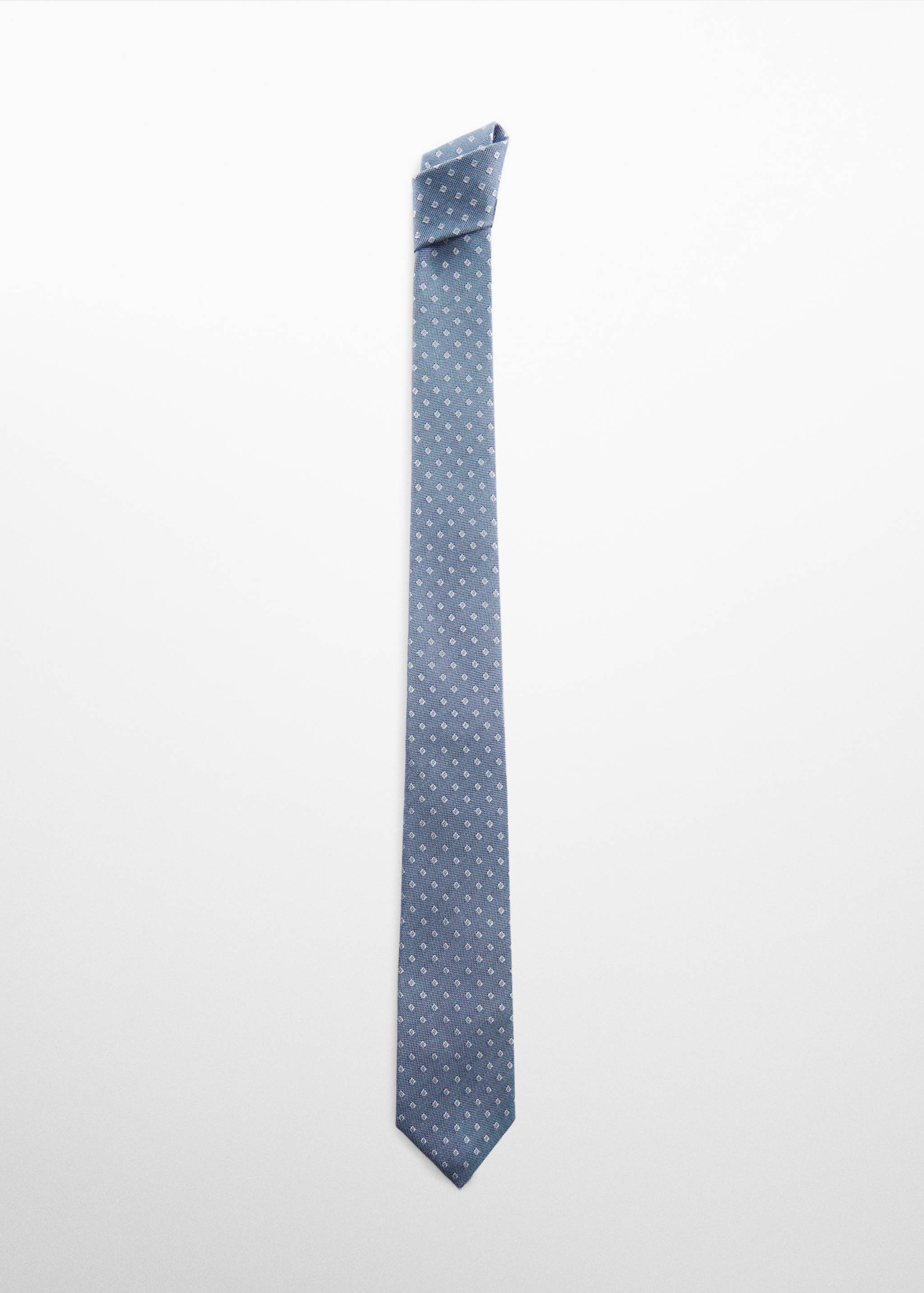 Corbata algodón micro cuadros - Artículo sin modelo