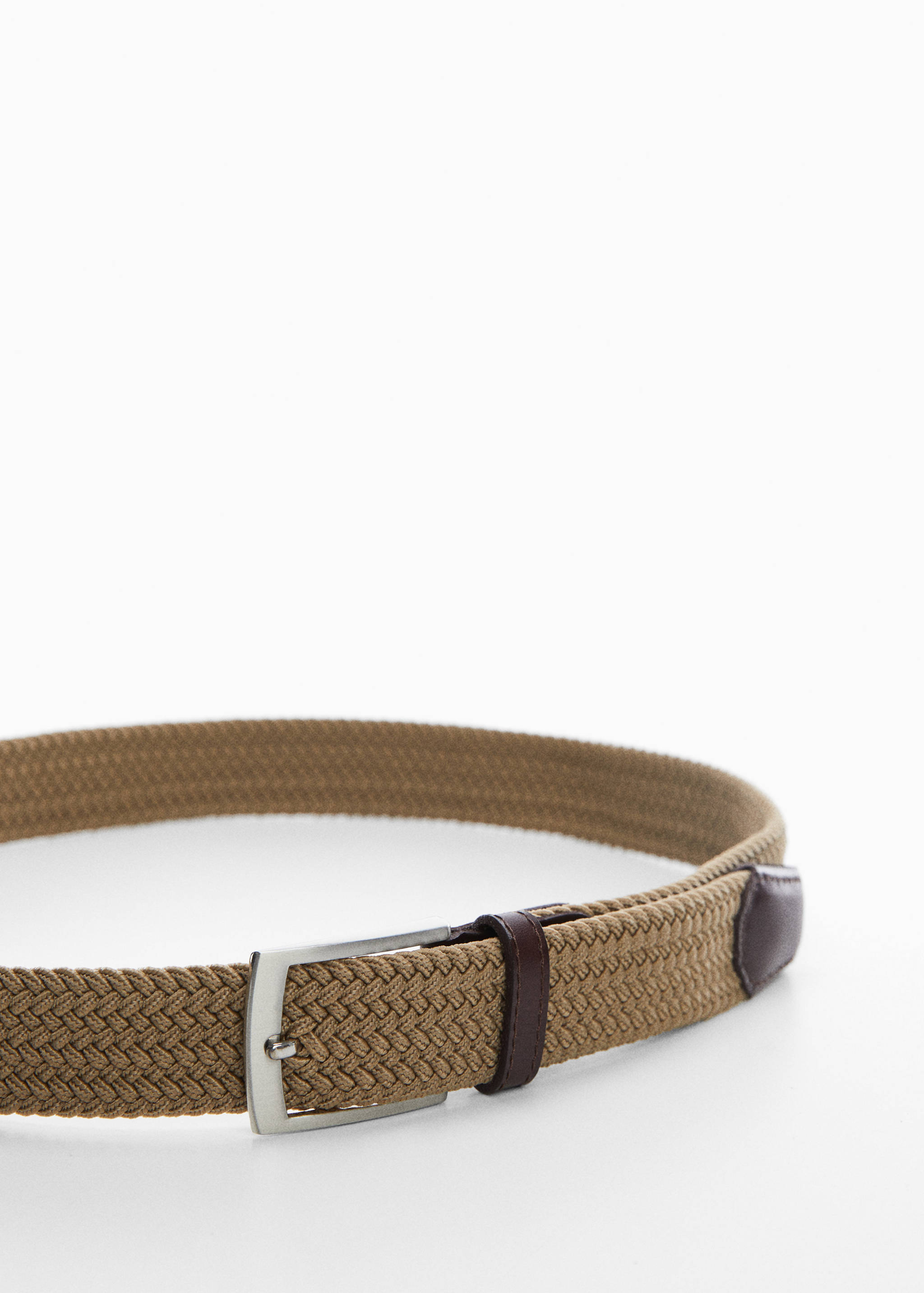 Braided elastic belt - Medium plane