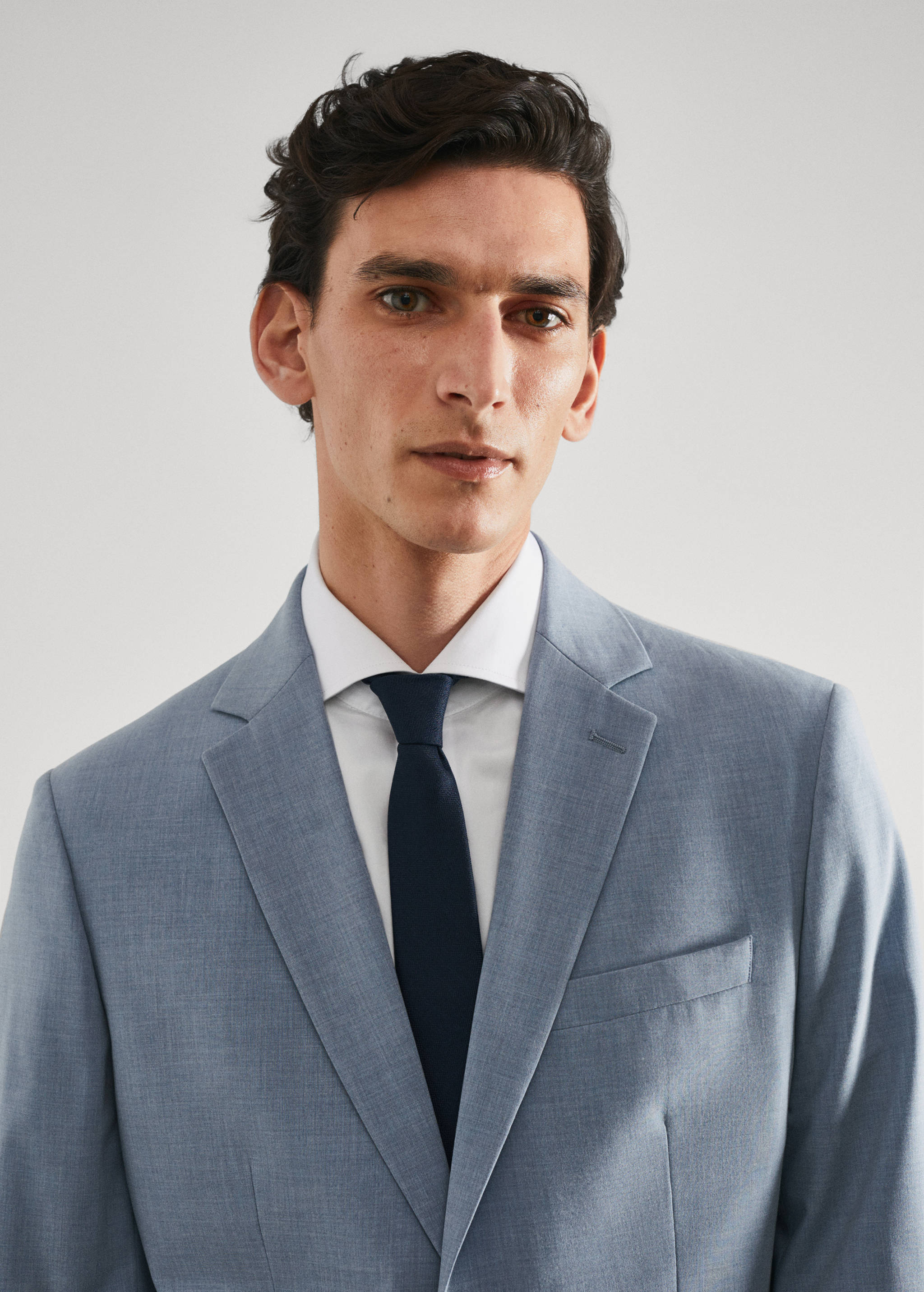 Slim Fit-Anzugjacke aus Comfort-Stretch-Gewebe - Detail des Artikels 1