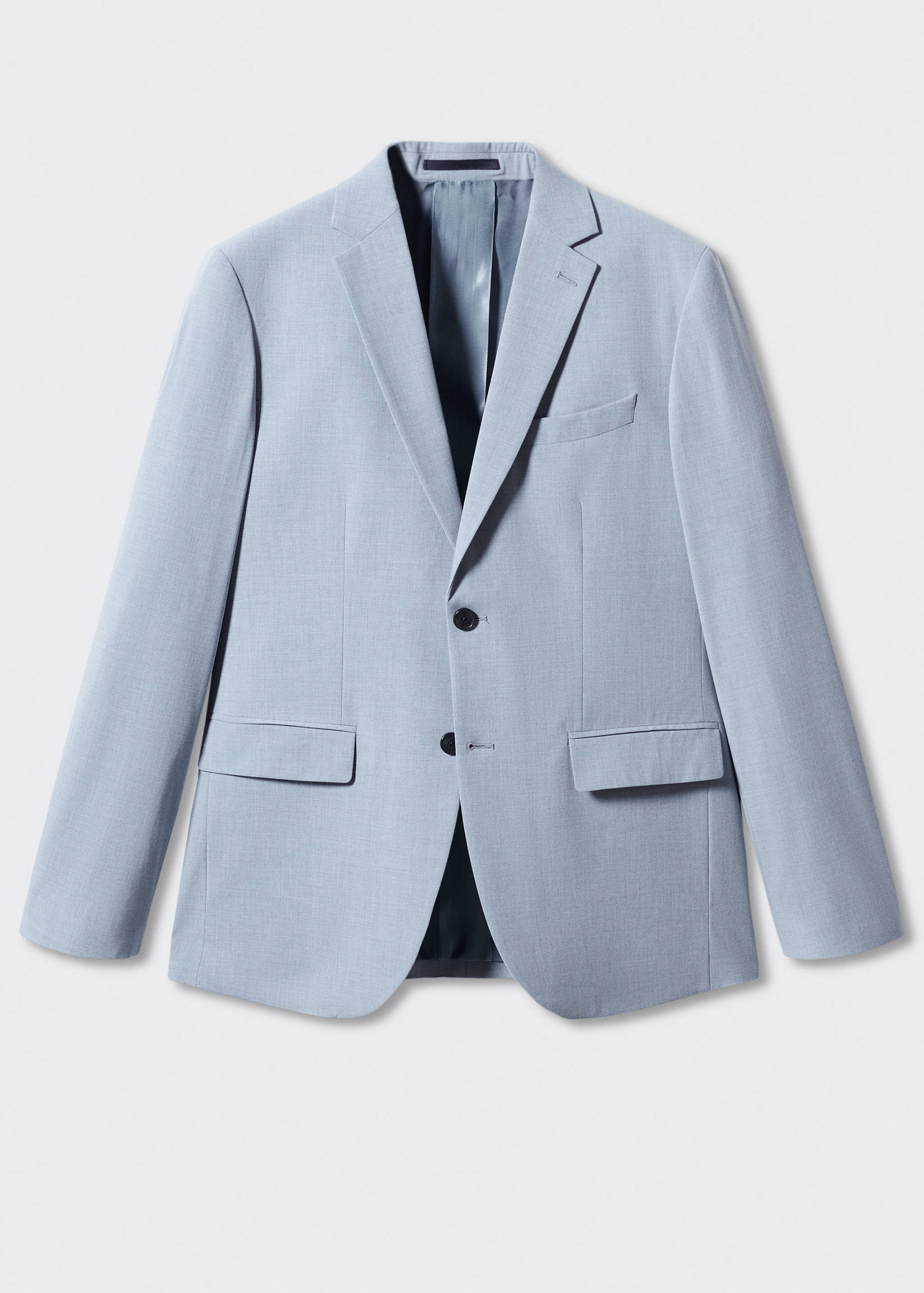 Stretch-fabric slim-fit suit blazer - Article without model