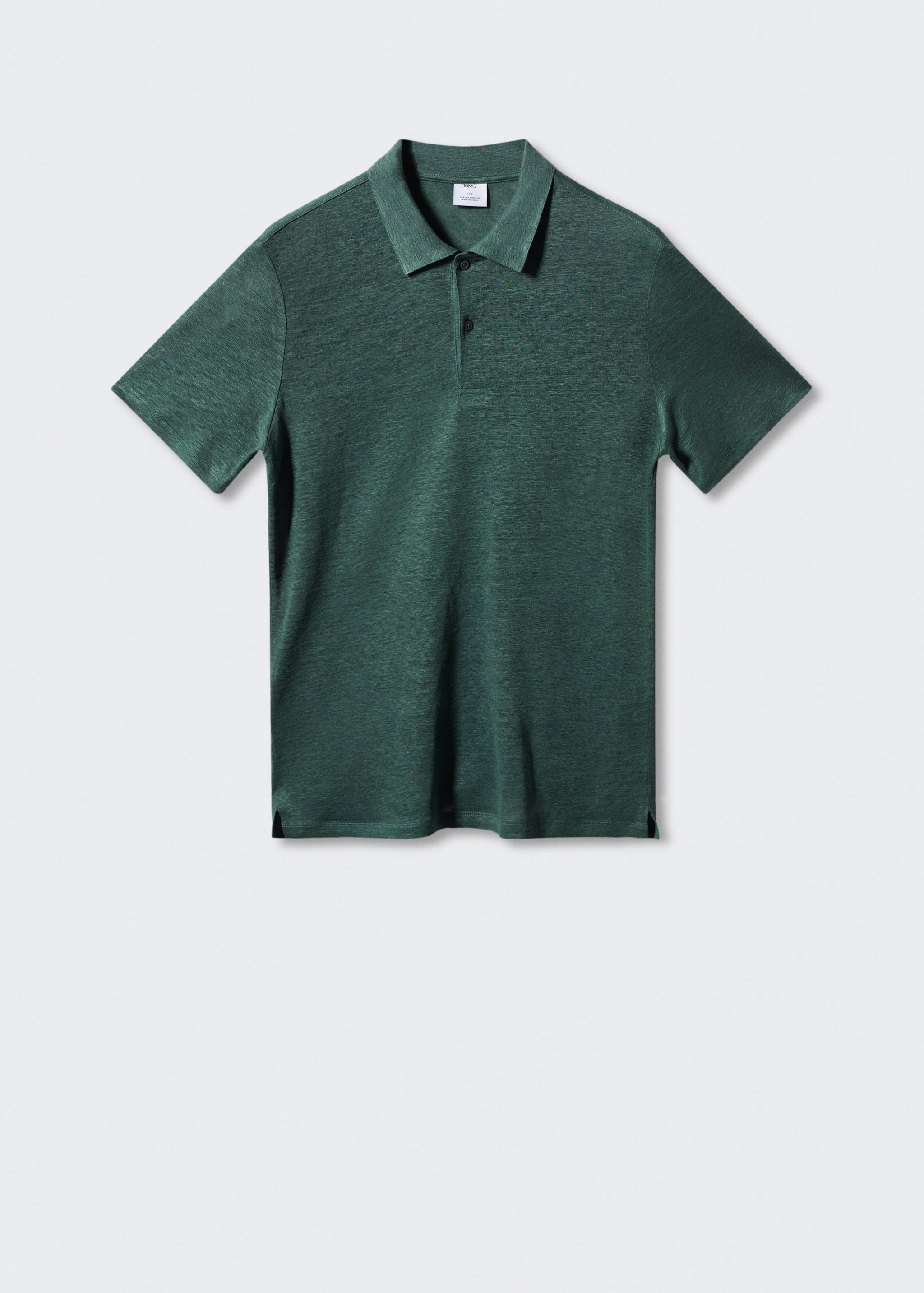 Πόλο slim fit 100% λινό - Προϊόν χωρίς μοντέλο
