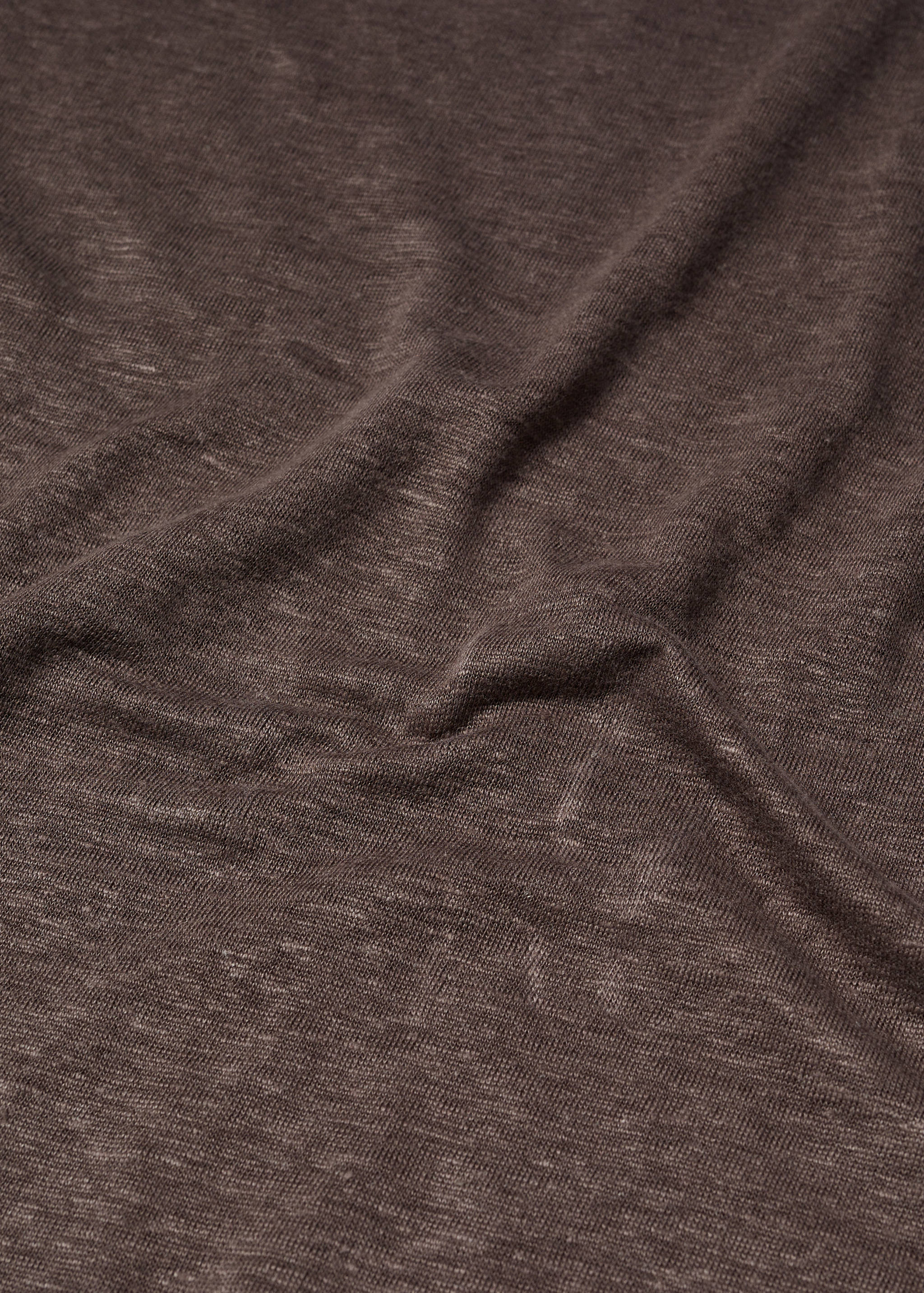 T-shirt slim fit 100 % lin - Détail de l'article 8