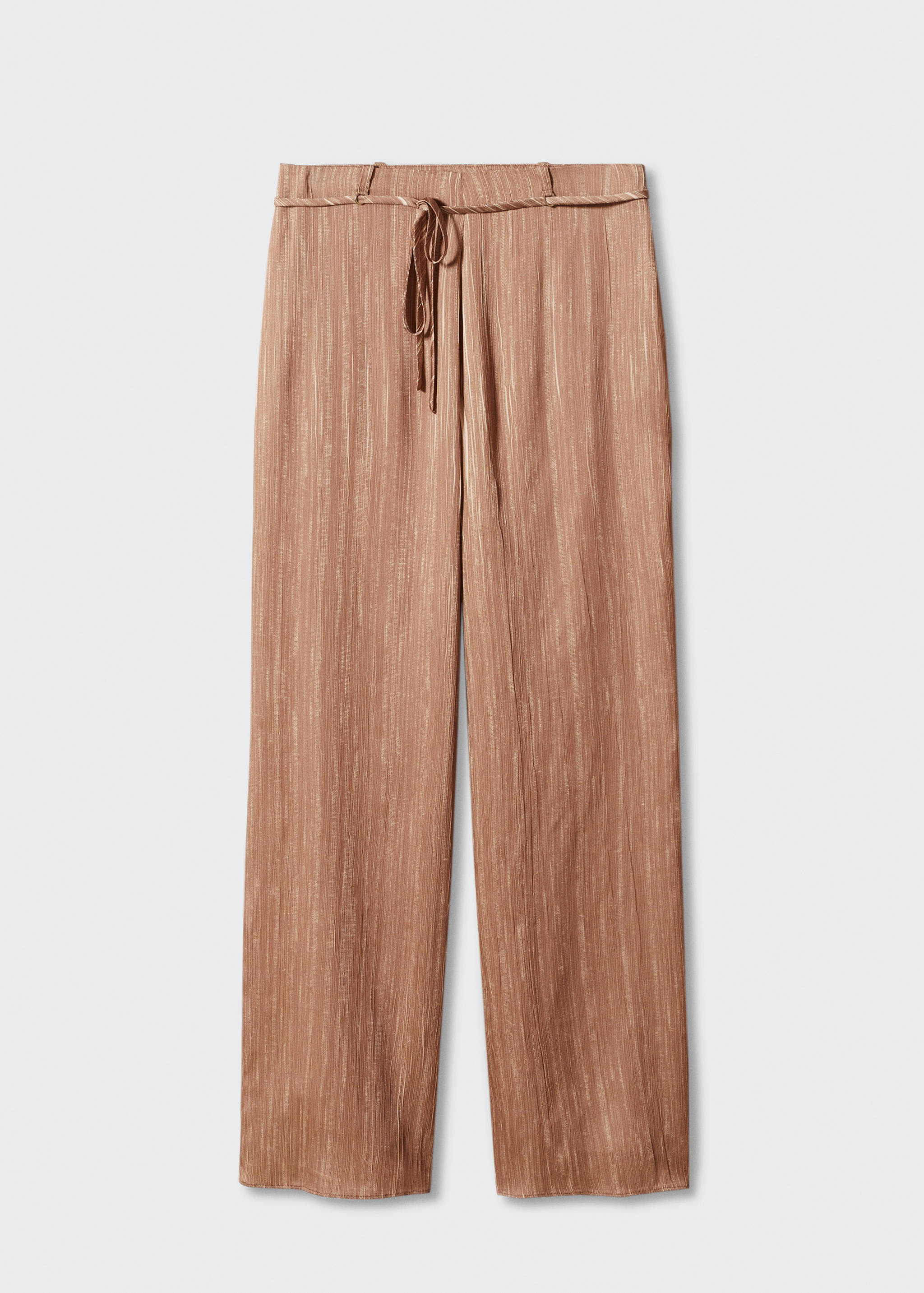 Pantalon plissé satiné - Article sans modèle