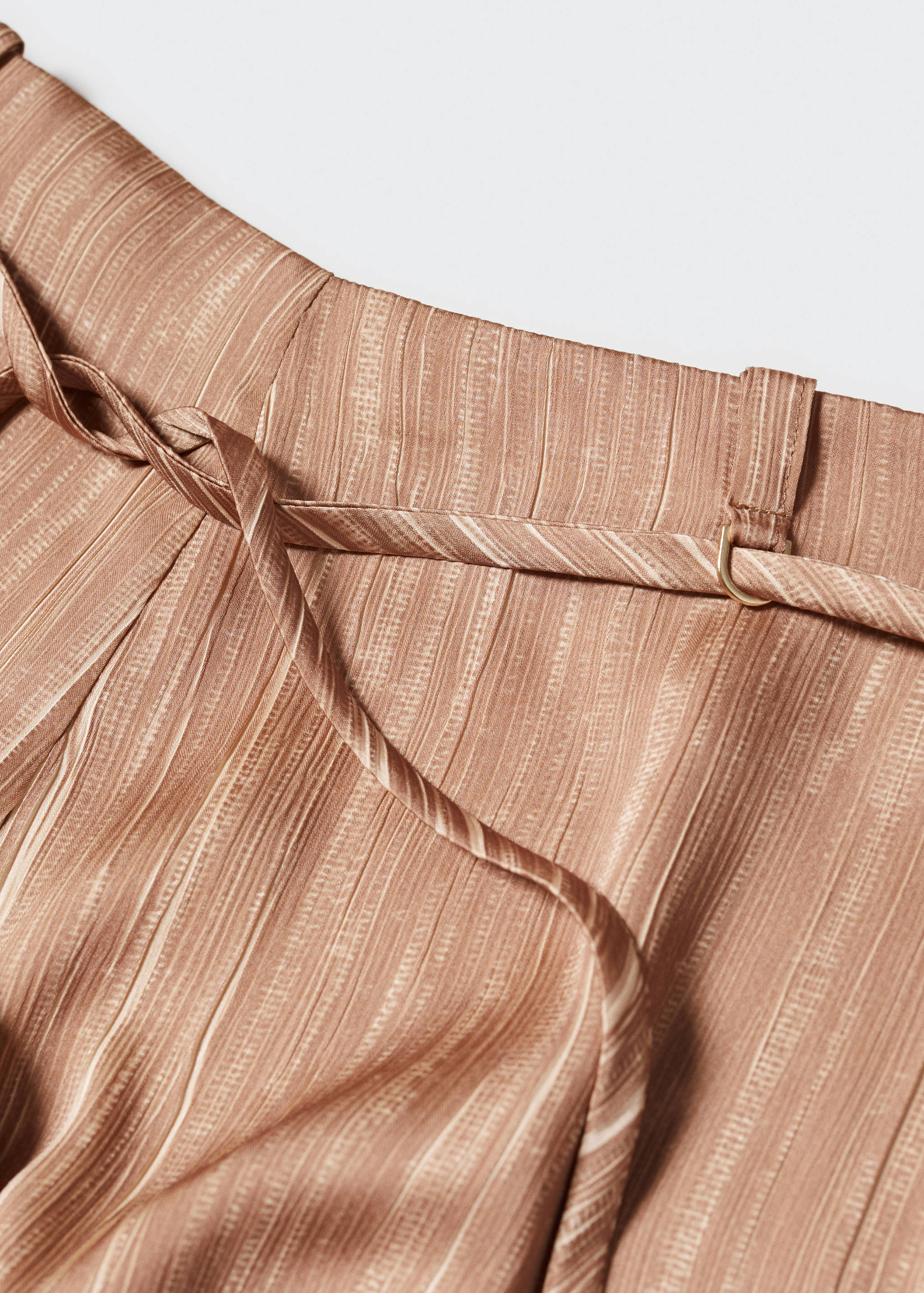 Pantalon plissé satiné - Détail de l'article 8