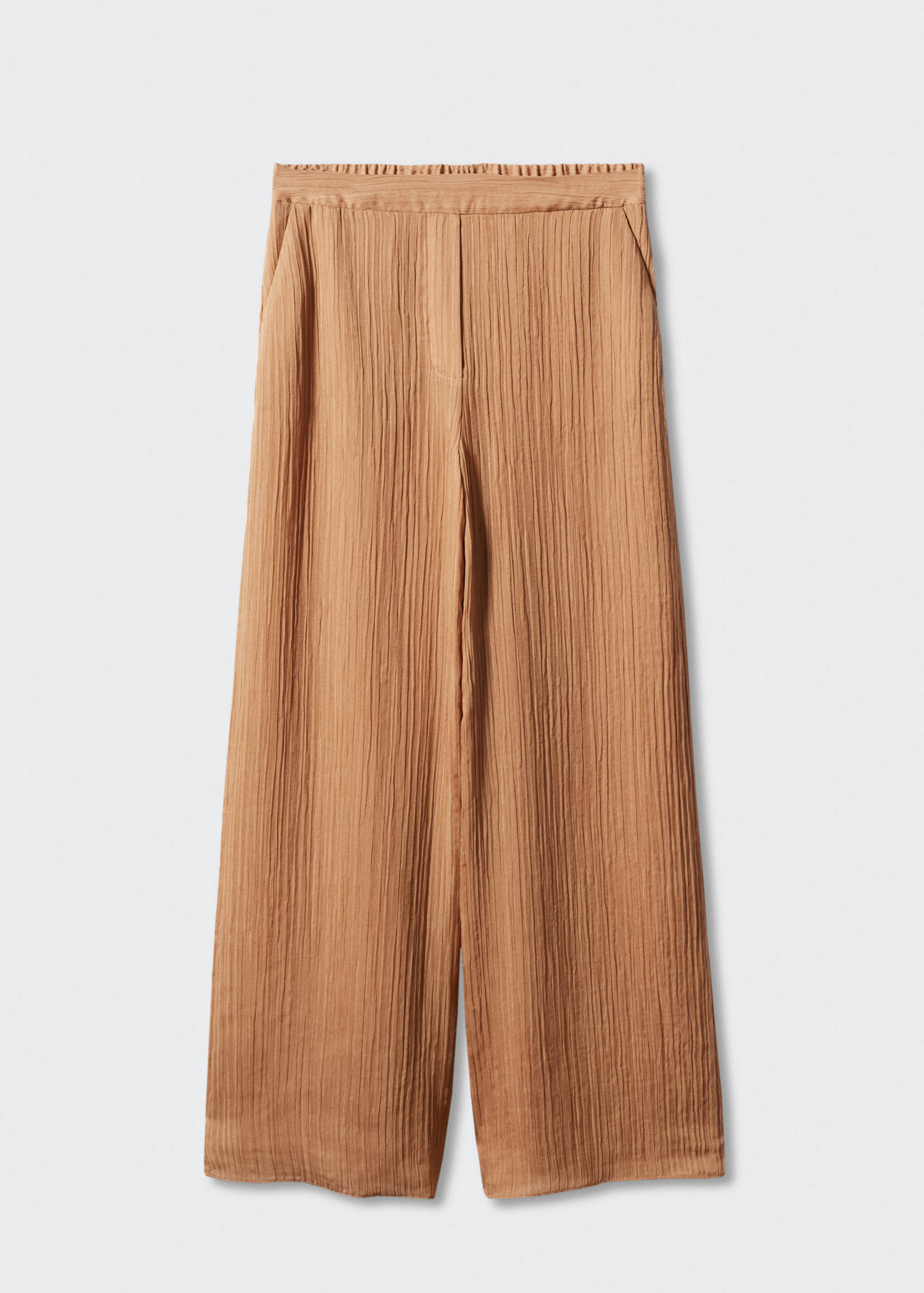 Pleated wide leg trousers - Article without model