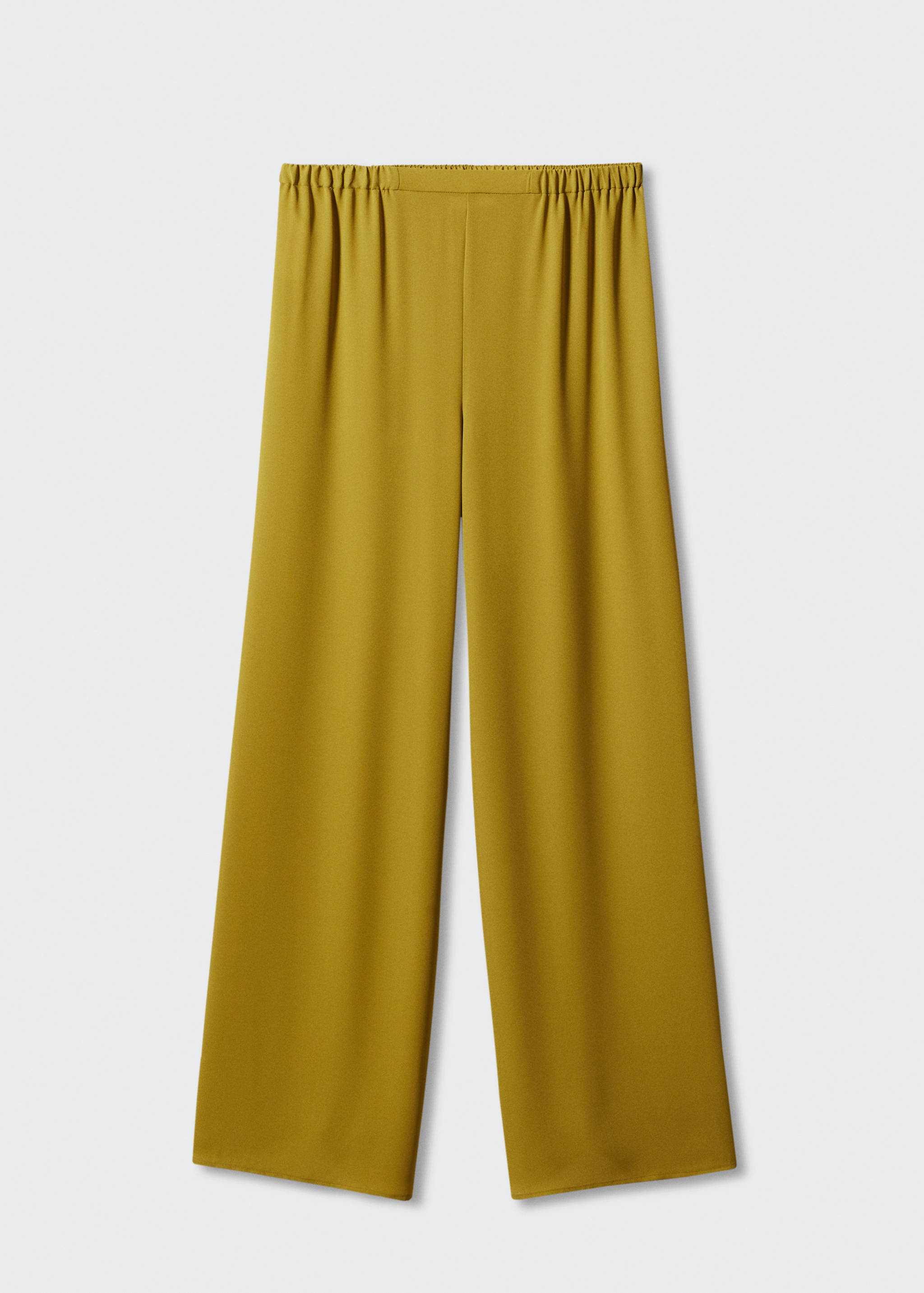 Wide leg trousers with elastic waist - Article without model