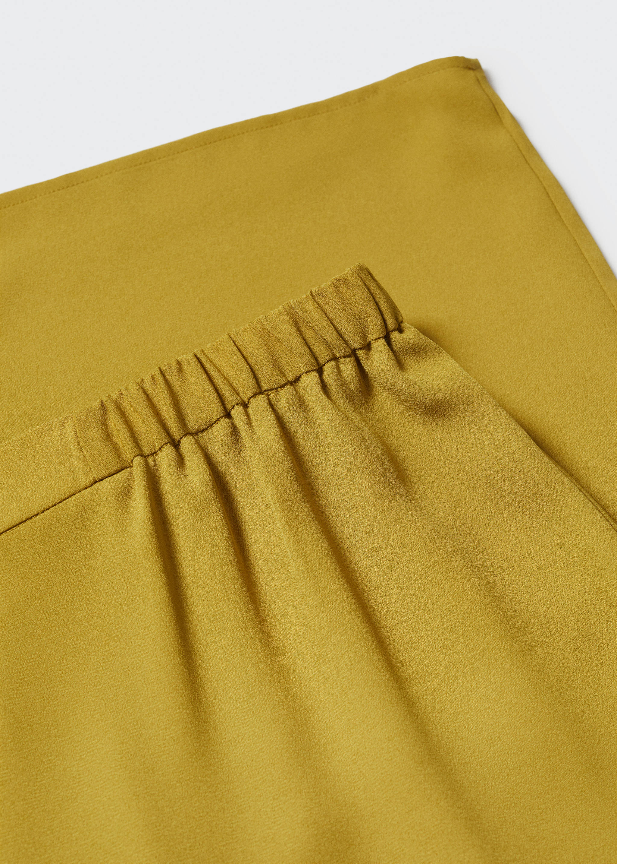 Wide leg trousers with elastic waist - Details of the article 8