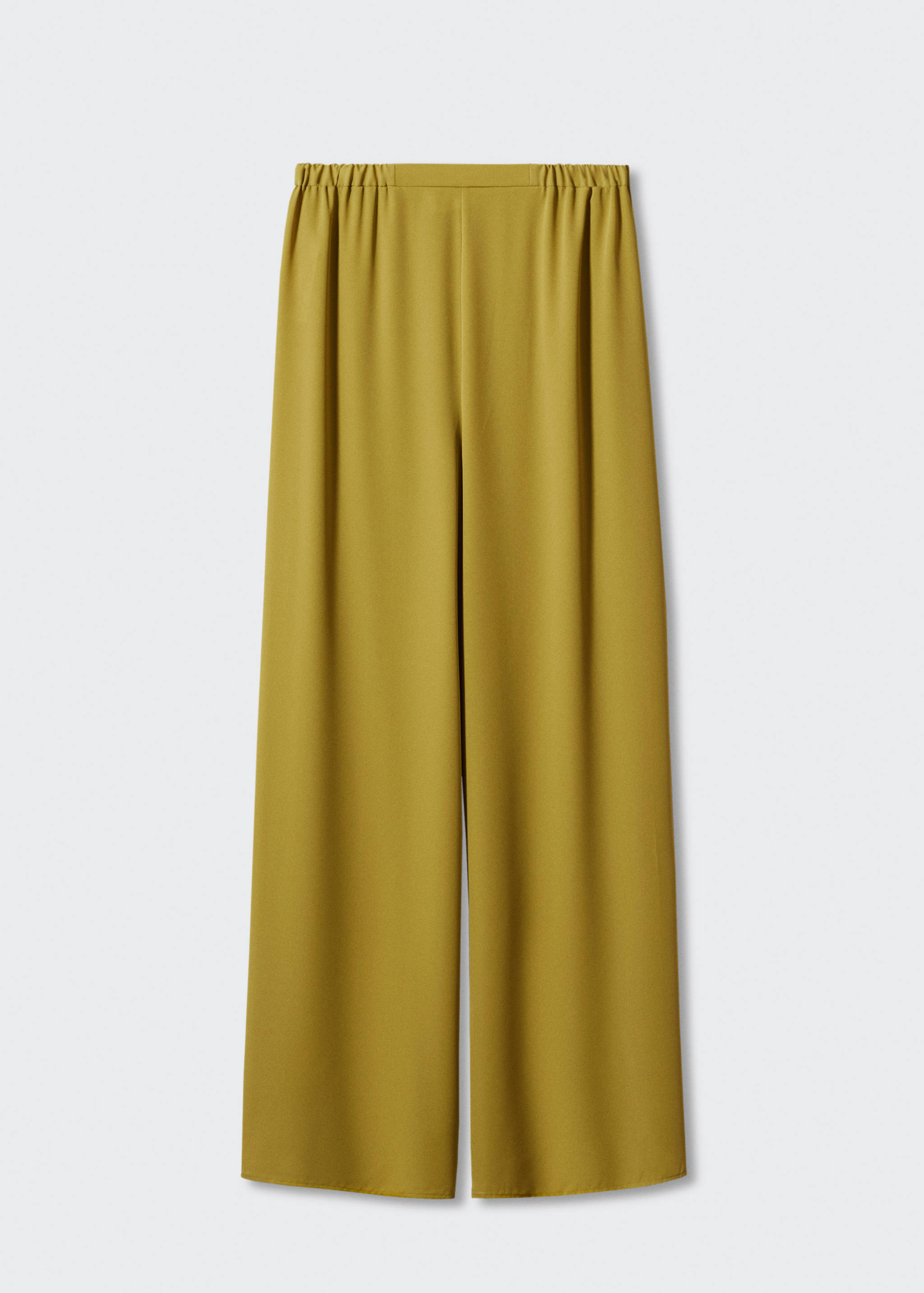 Wide leg trousers with elastic waist - Article without model