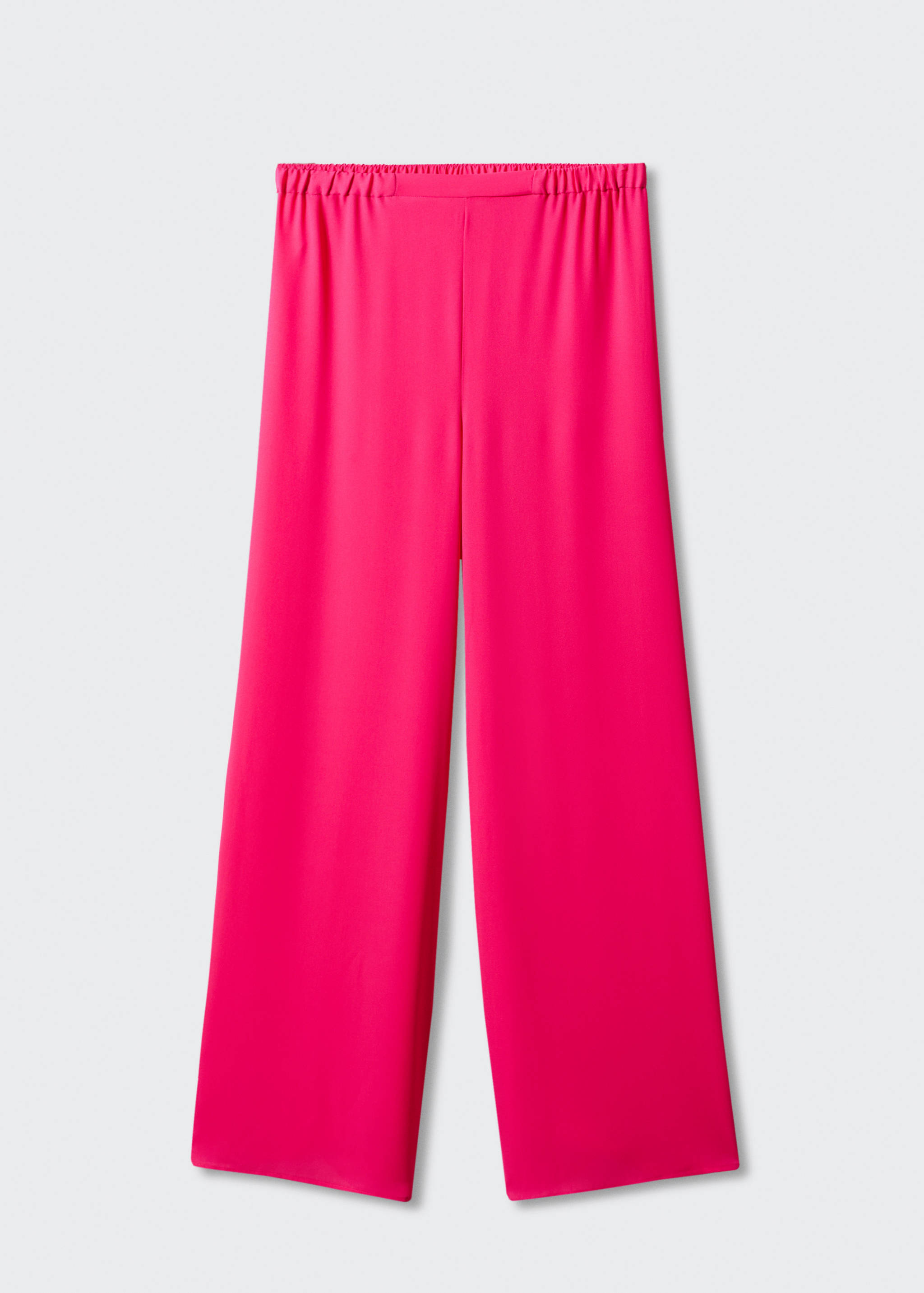 Wide leg trousers with elastic waist - Article without model