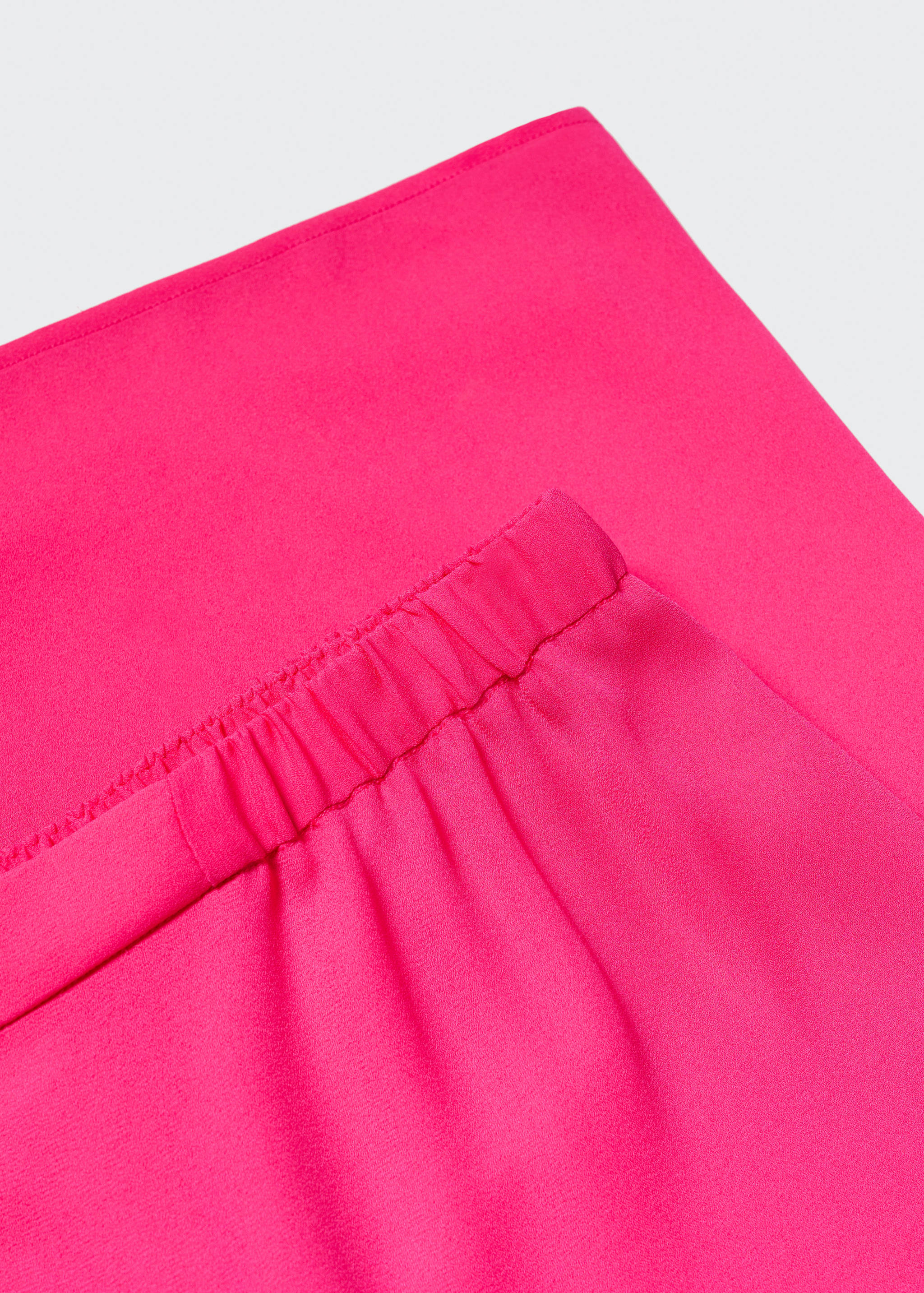 Wide leg trousers with elastic waist - Details of the article 8