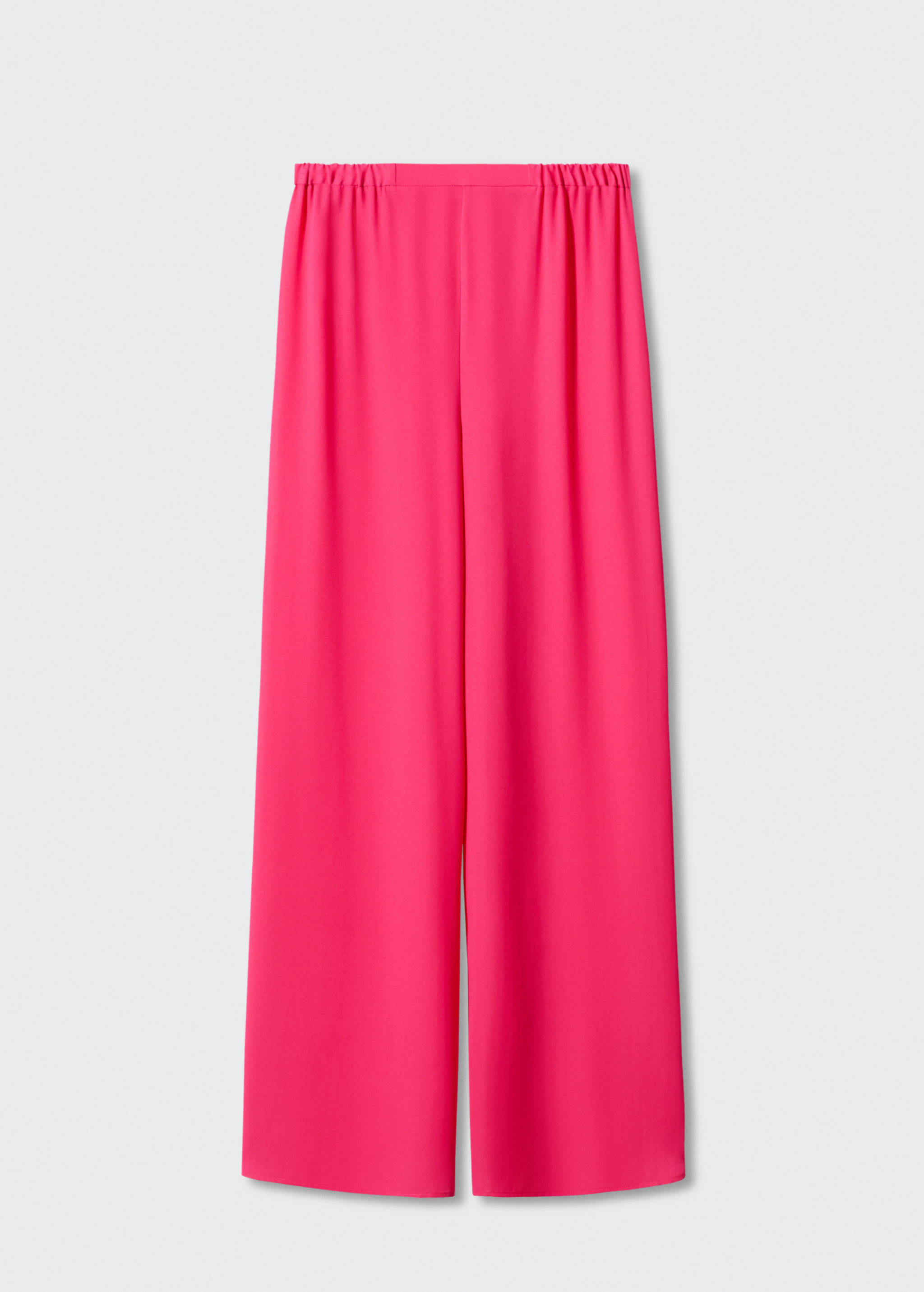 Wide leg trousers with elastic waist - Article without model