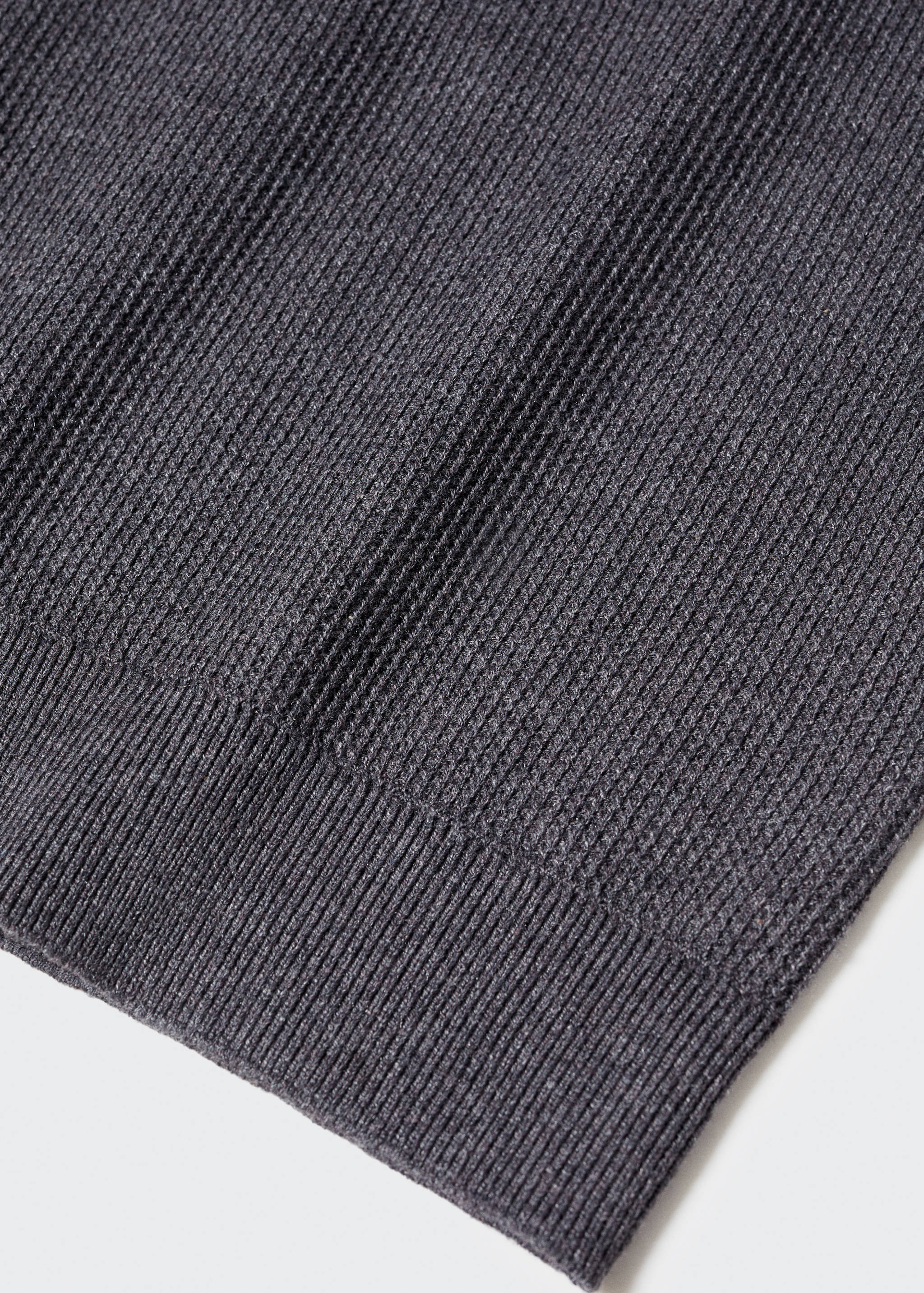 Structured cotton sweater - Details of the article 8